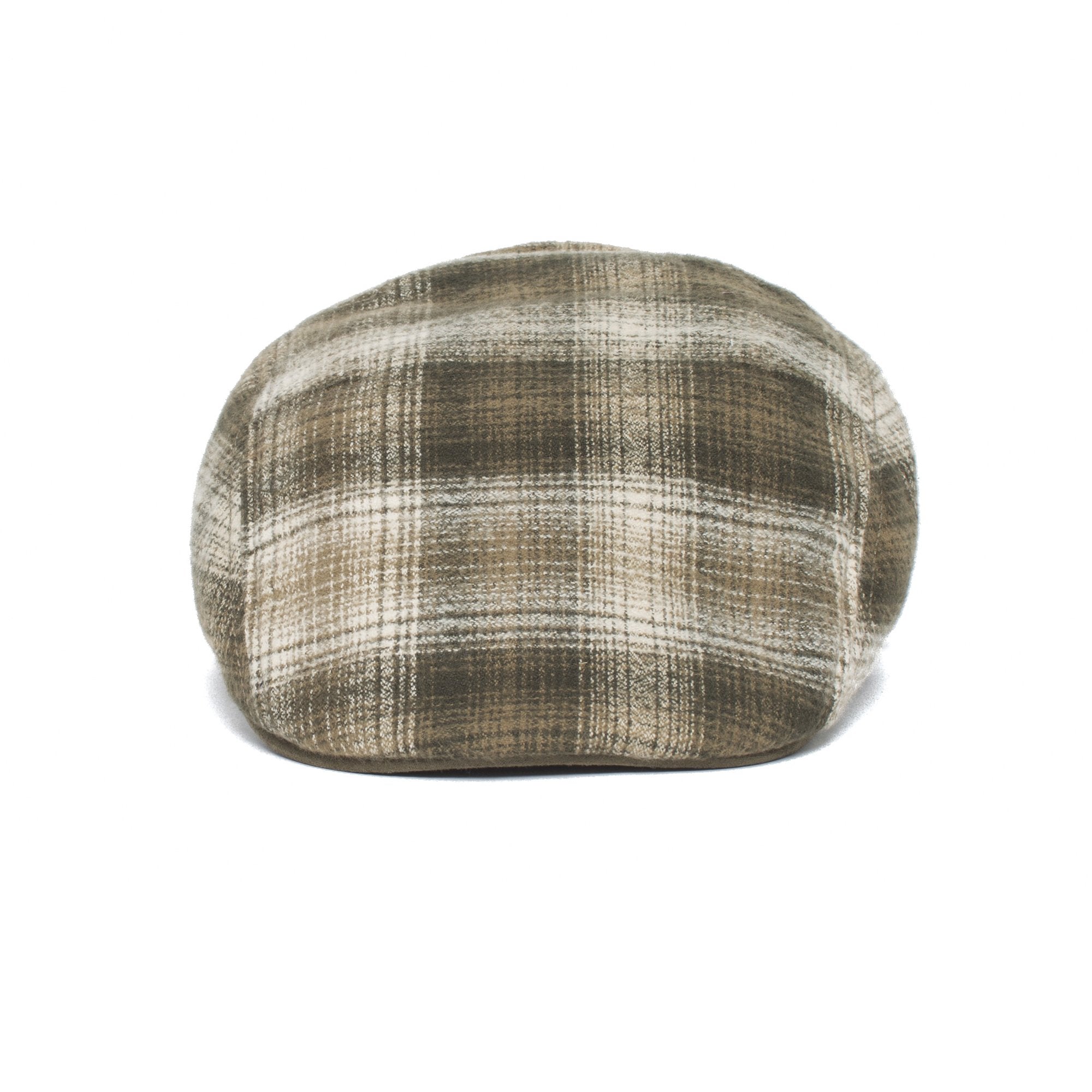 Goorin Bros. white caps cotton low profile ivy flatcap Olive front view