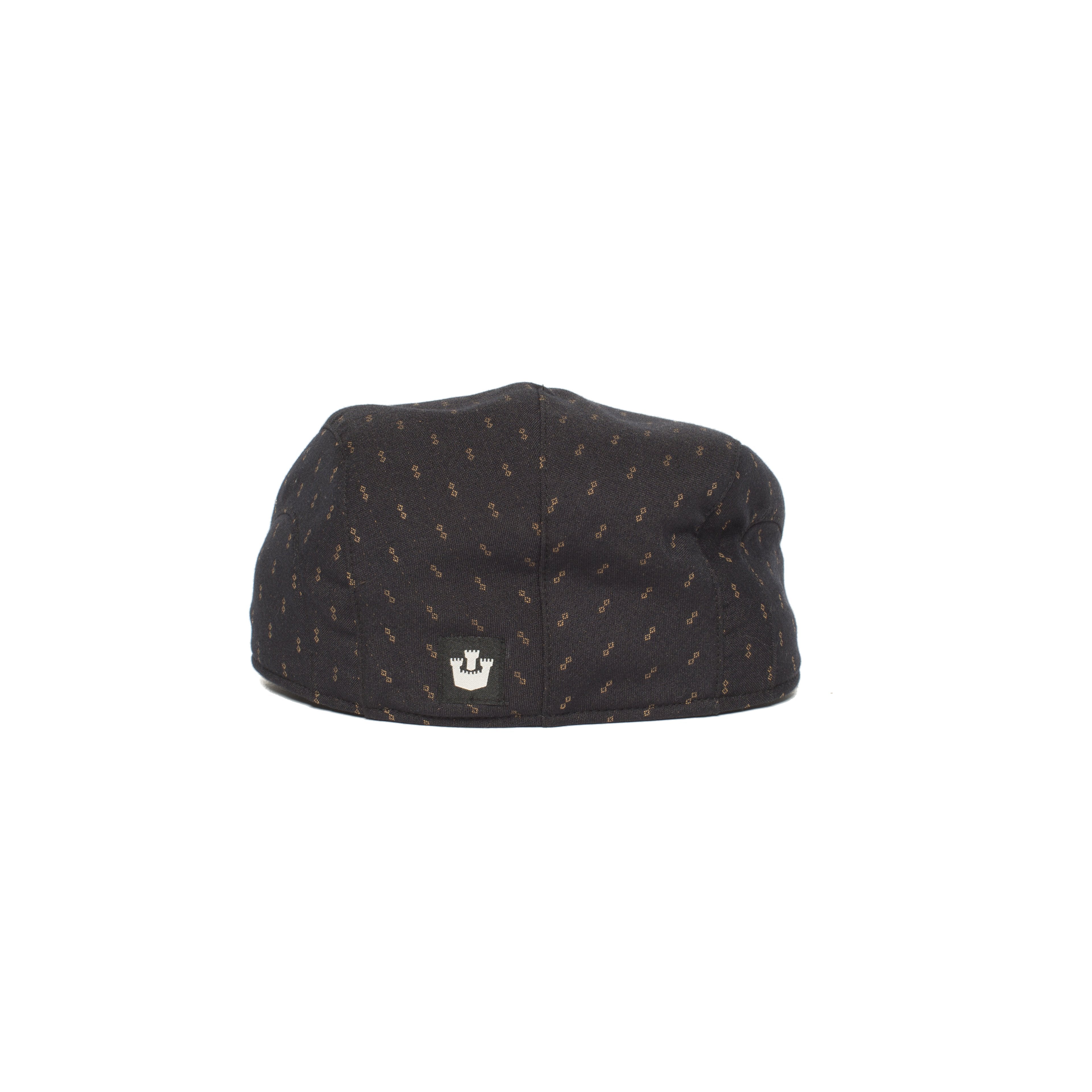 Goorin Bros. slo joe polyester low profile ivy flatcap Brown back view
