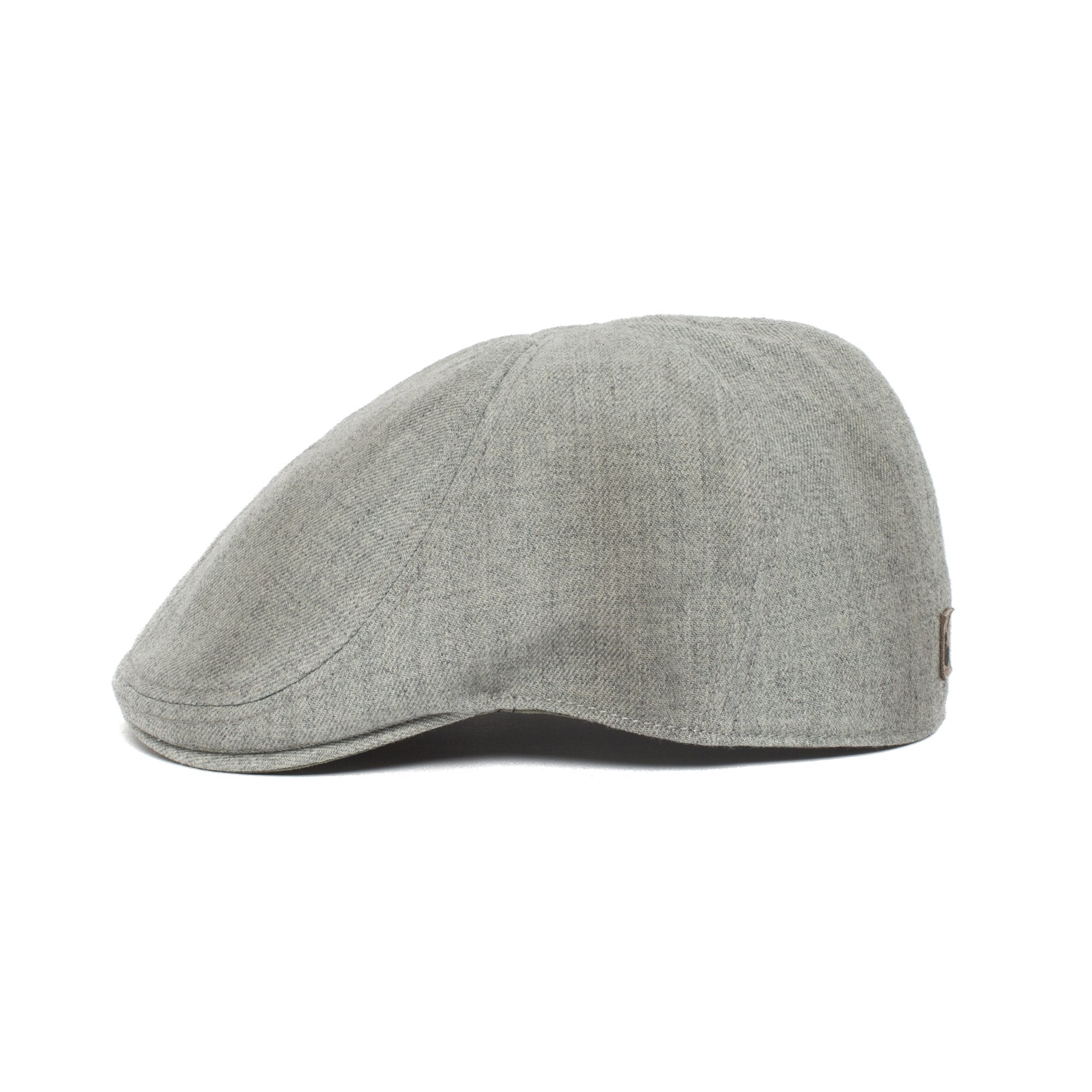 Goorin Bros. smoked fish tacos acrylic duckbill ivy flatcap Grey side view