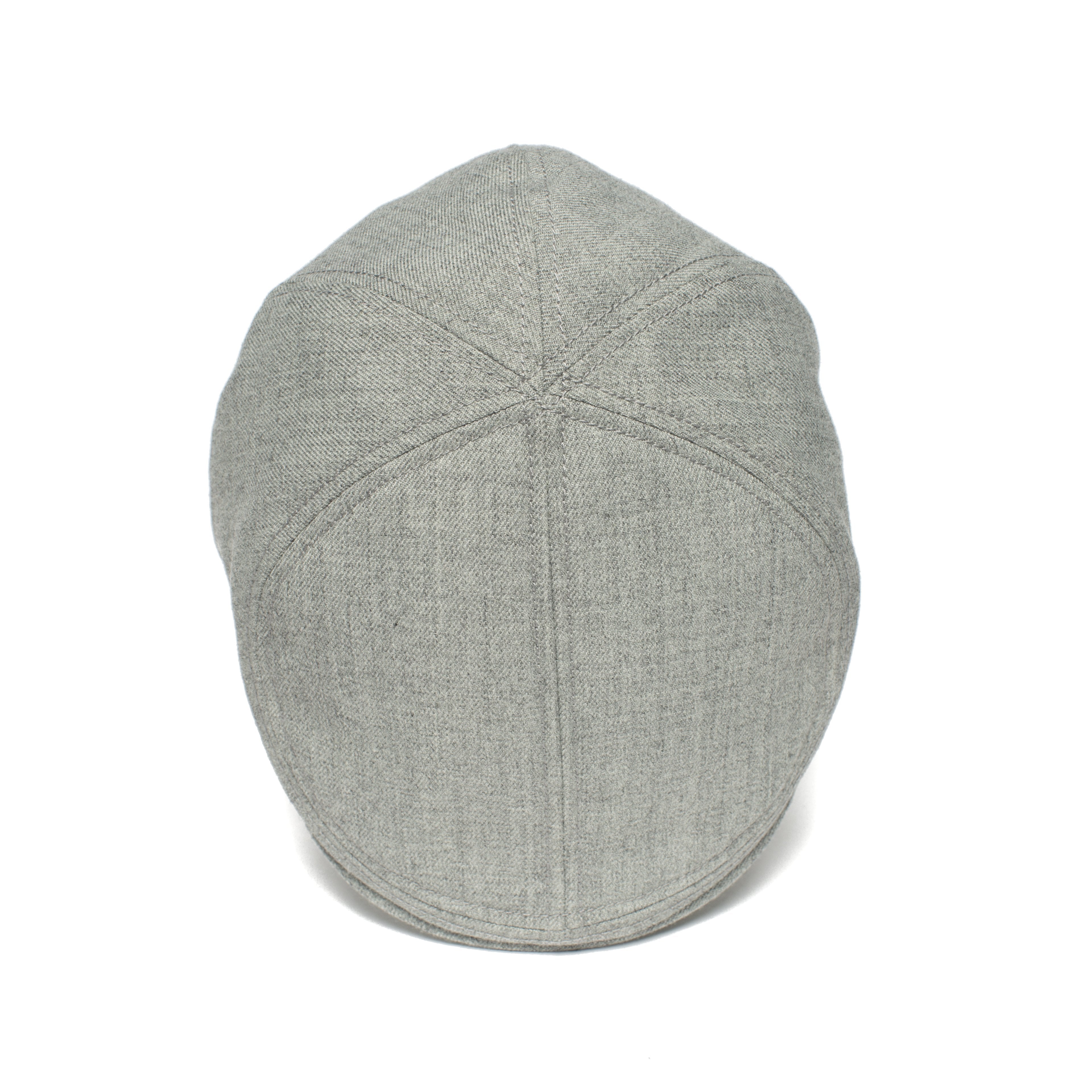 Goorin Bros. smoked fish tacos acrylic duckbill ivy flatcap Grey top view
