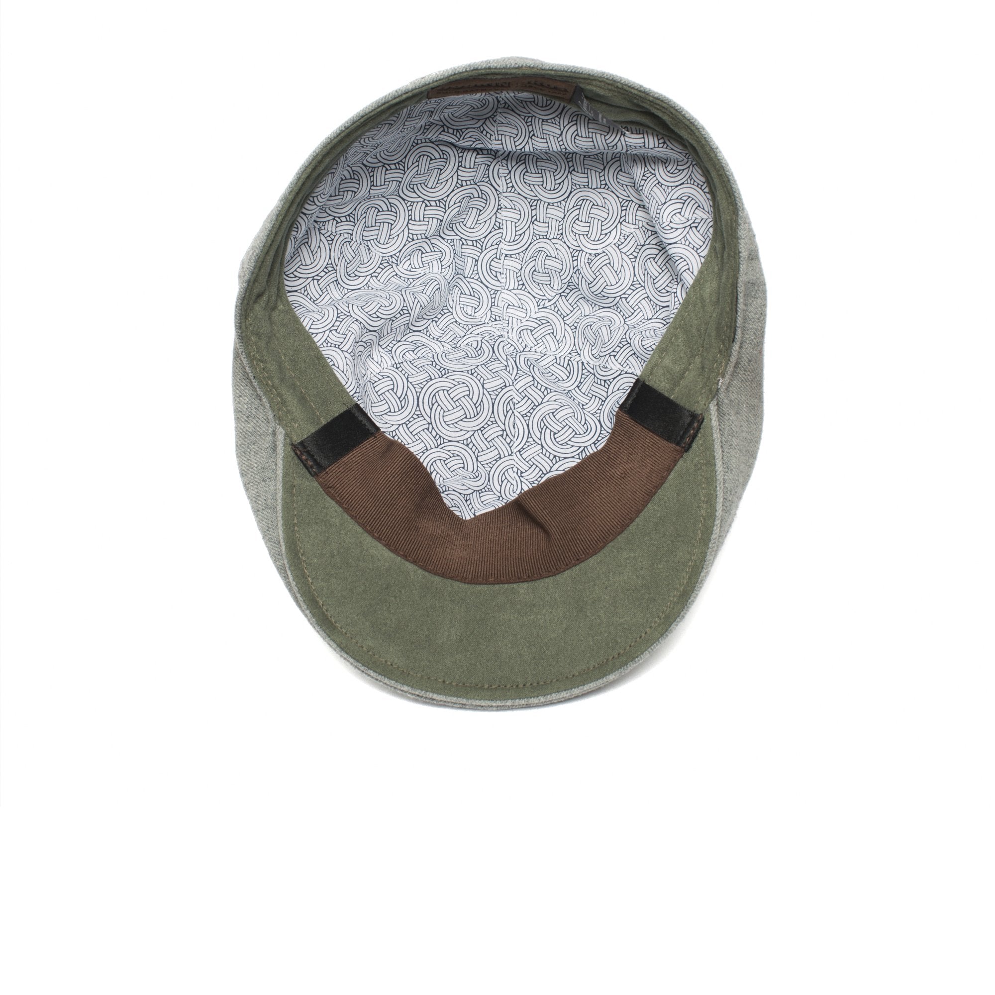 Goorin Bros. smoked fish tacos acrylic duckbill ivy flatcap Grey under view