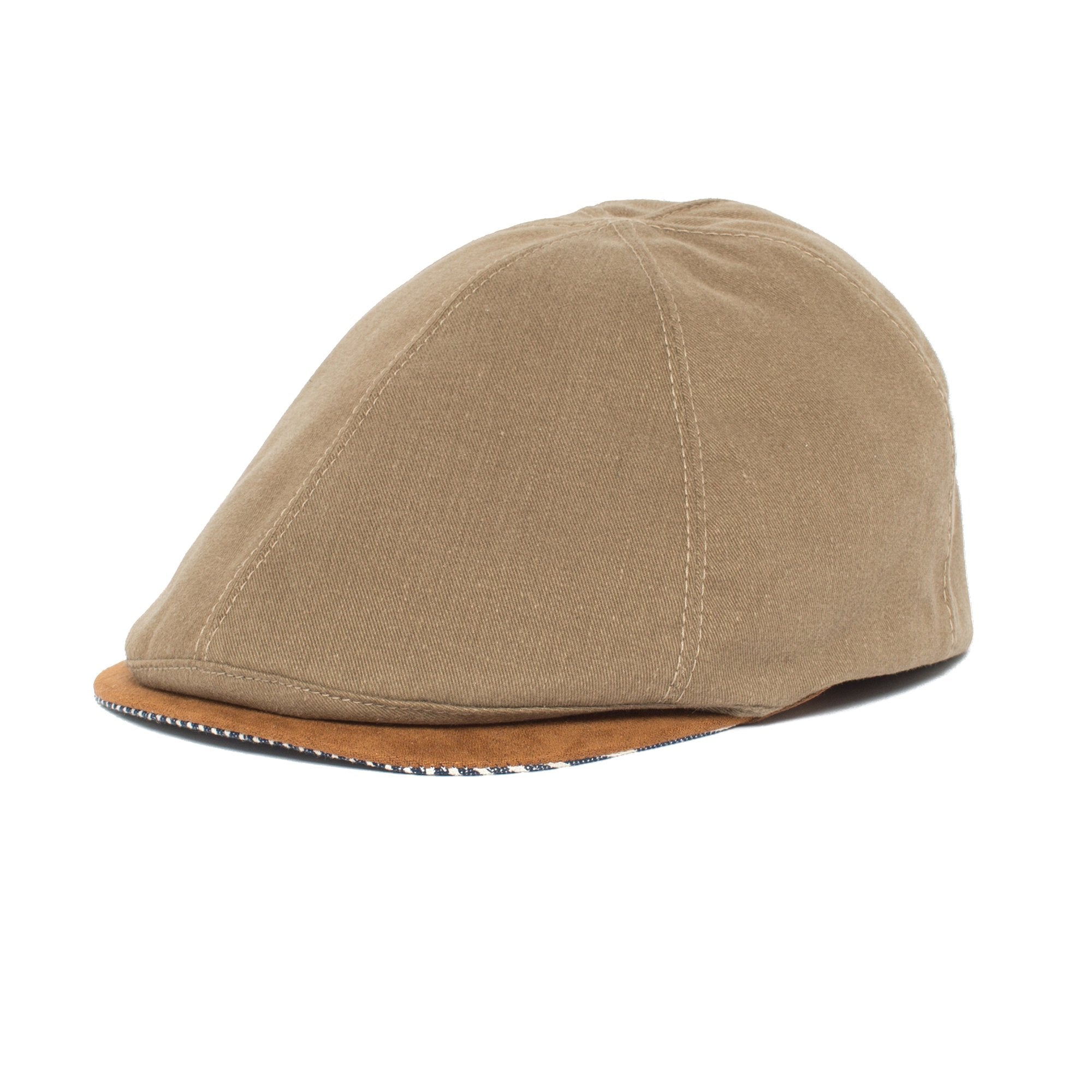 Goorin Bros. swampy cotton 6 panel ivy flatcap Natural left side view