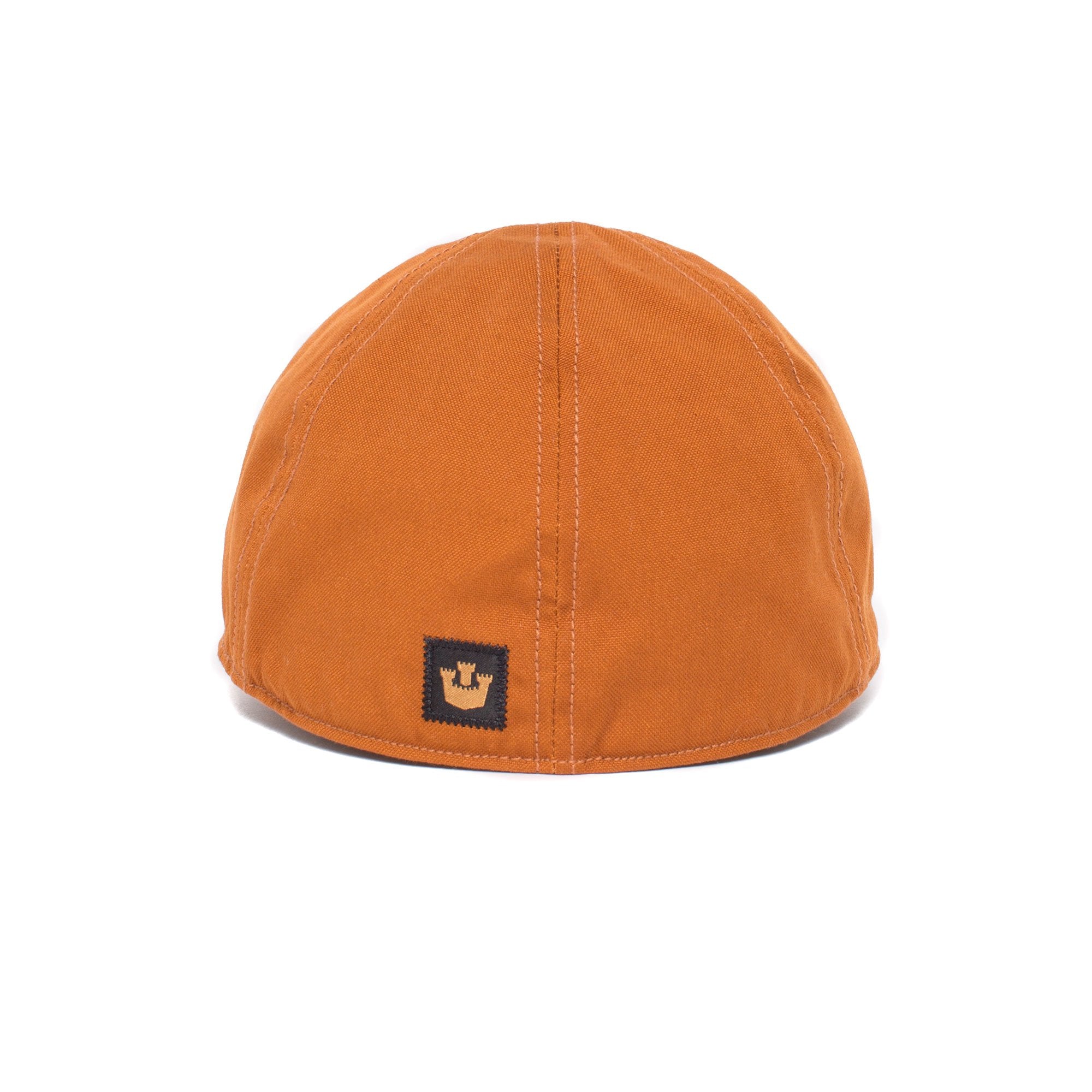 Goorin Bros. day trip cotton ivy flatcap Rust back view