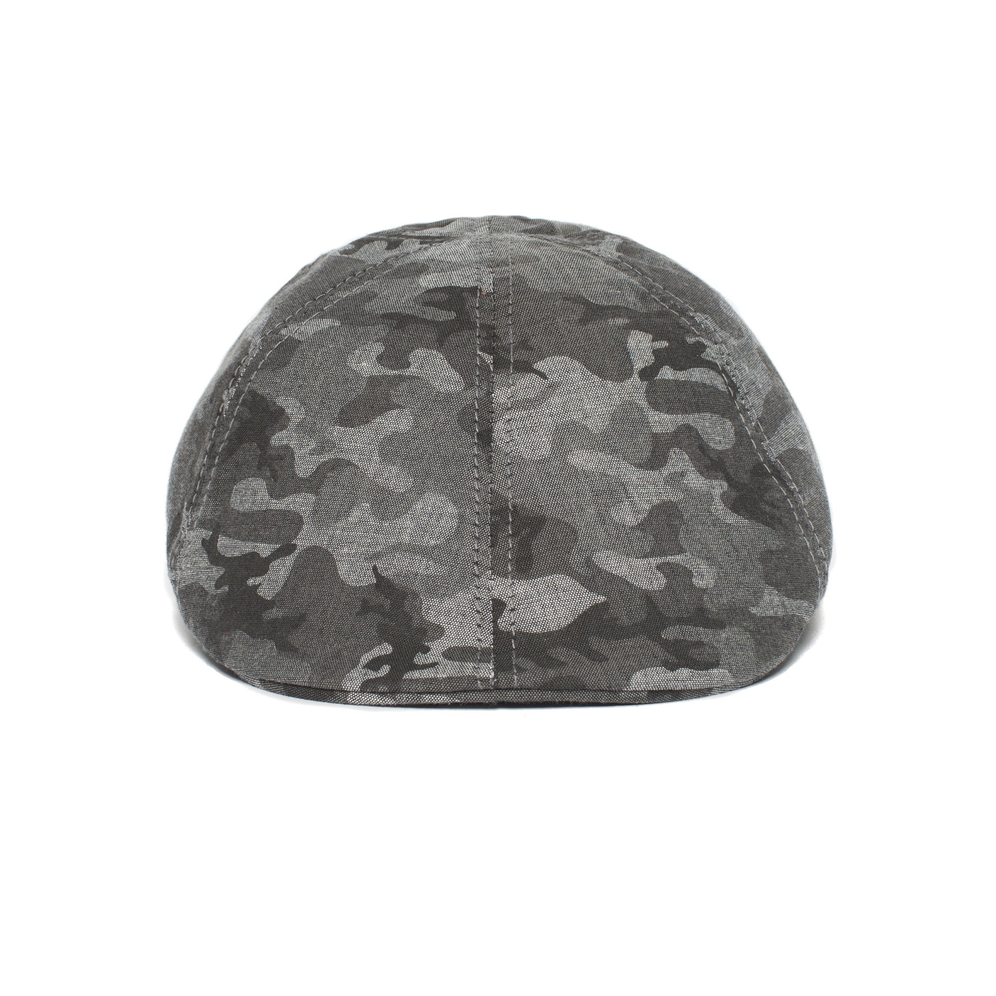 Goorin Bros. oceanside blvd cotton 6 panel duckbill flatcap Black front view