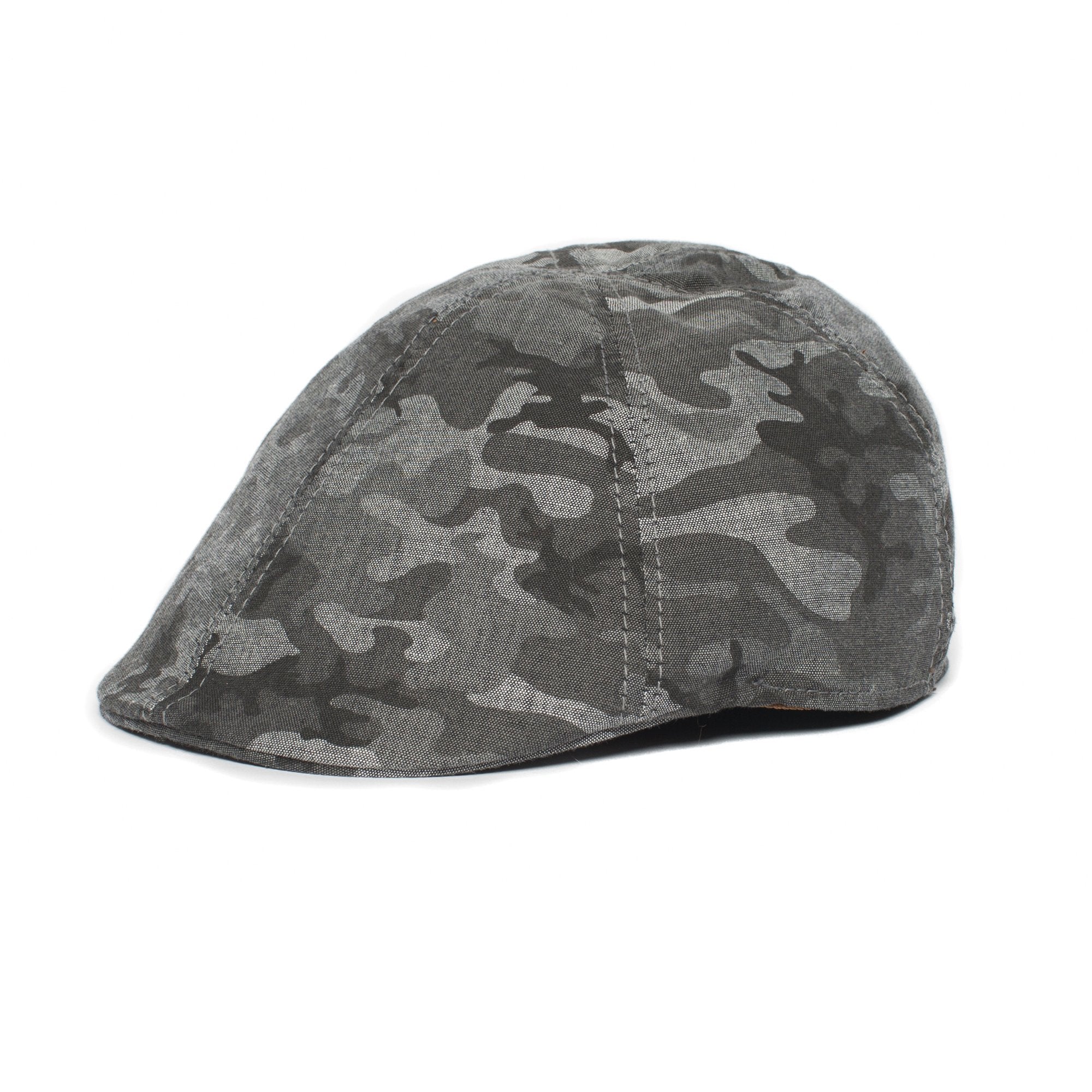 Goorin Bros. oceanside blvd cotton 6 panel duckbill flatcap Black left side view