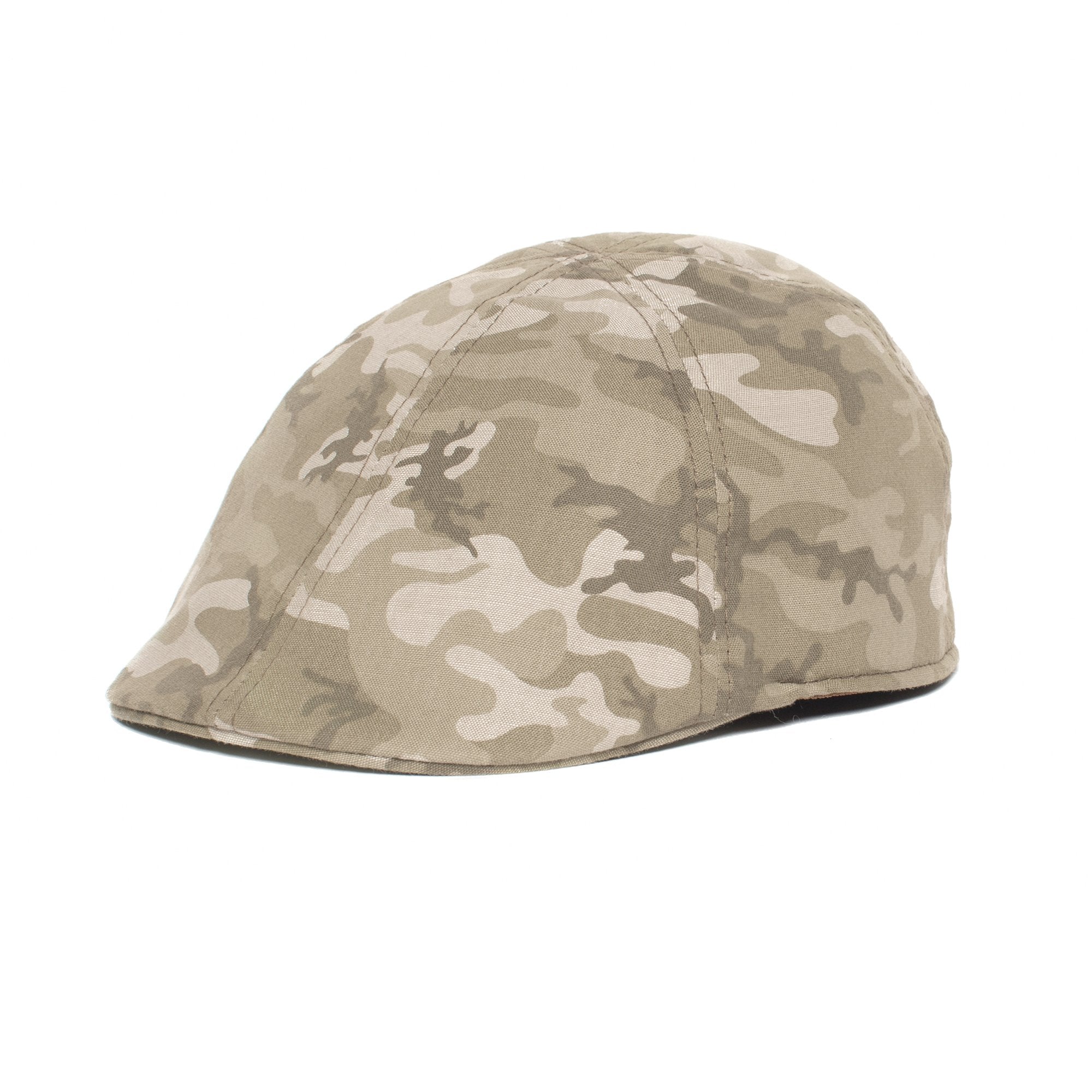 Goorin Bros. oceanside blvd cotton 6 panel duckbill flatcap Olive left side view