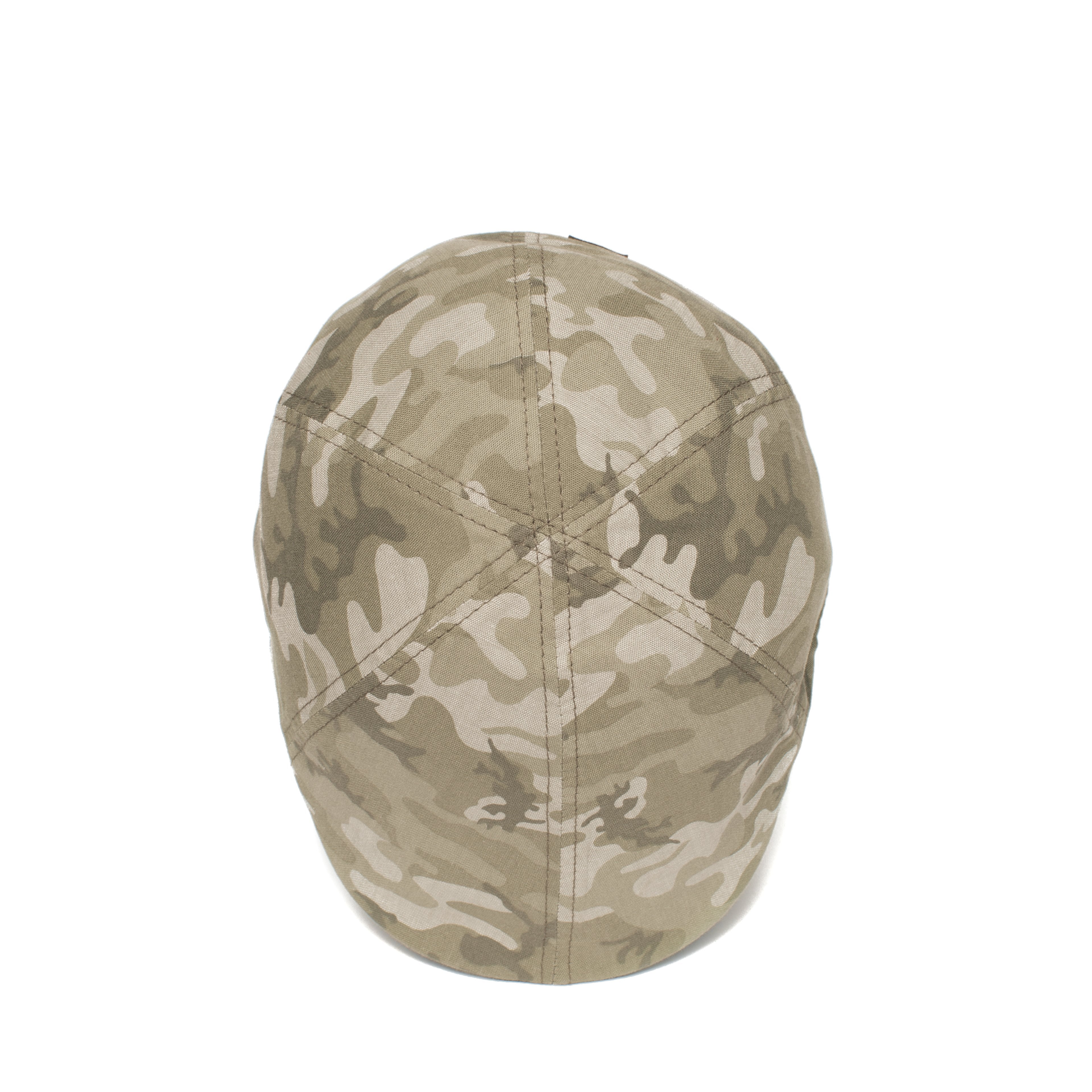Goorin Bros. oceanside blvd cotton 6 panel duckbill flatcap Olive top view