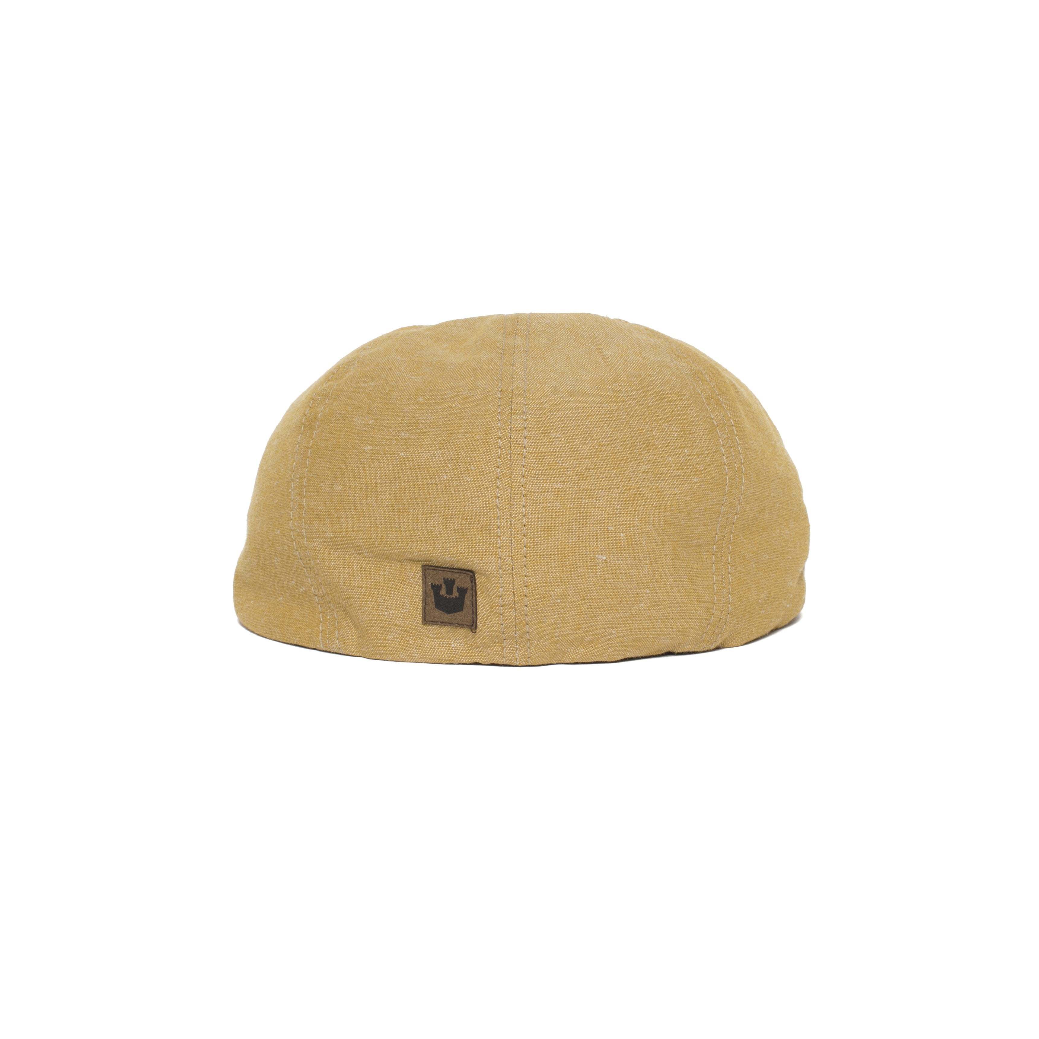Goorin Bros. breakwater bay linen gatsby flatcap Tan back view