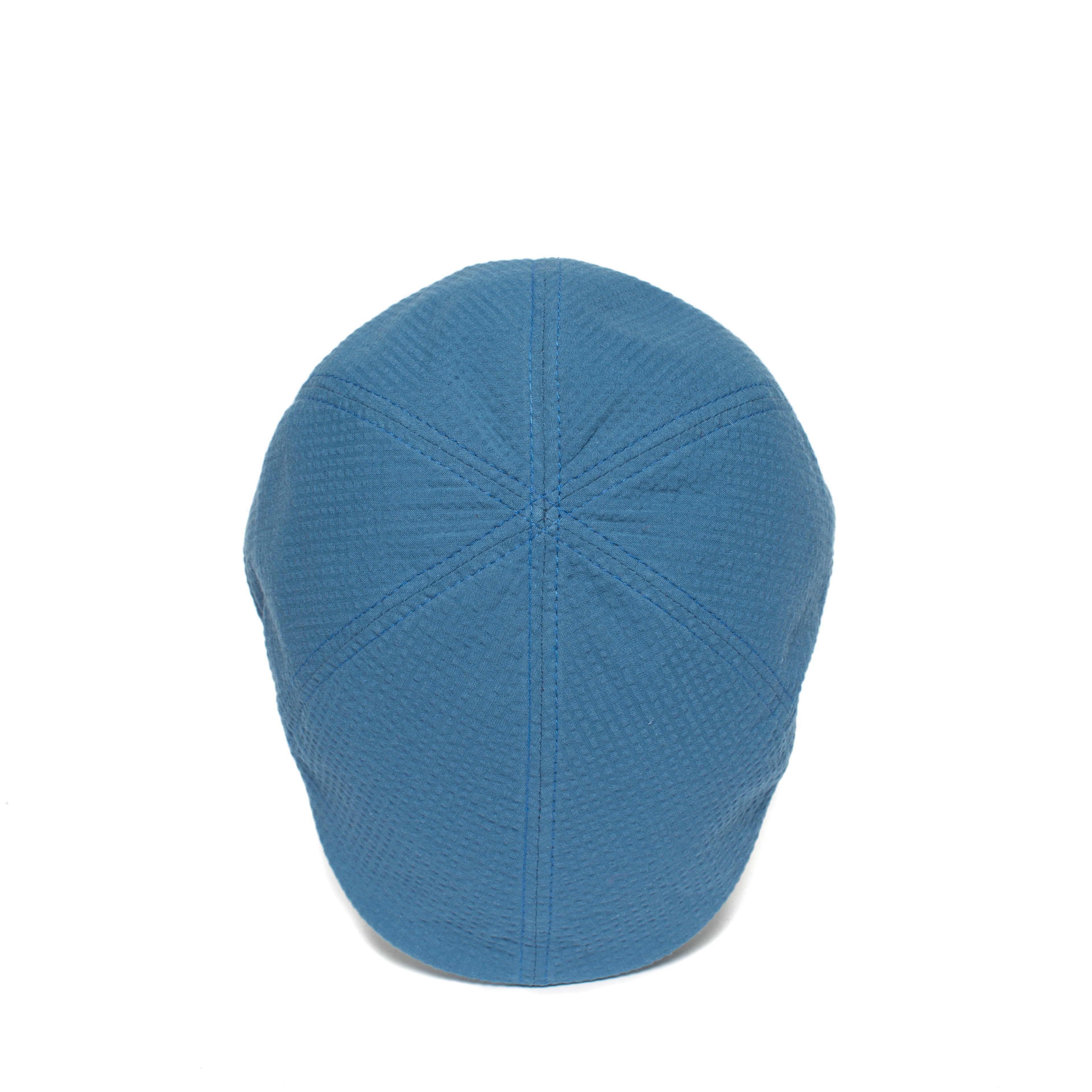 Goorin Bros. wychmere harbor cotton 6 panel duckbill flatcap Blue top view
