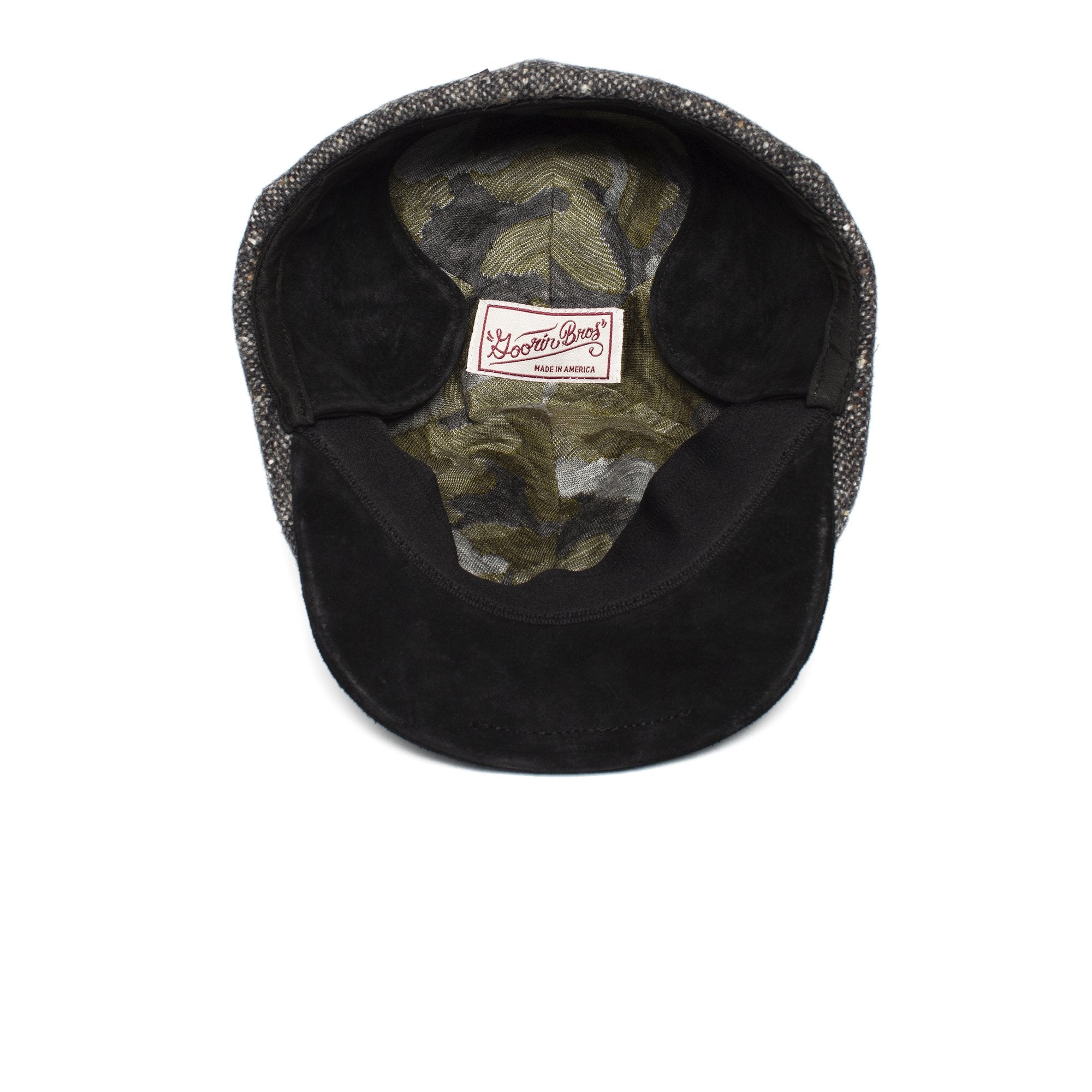 Goorin Bros. north point wool blend ivy flatcap Black under view