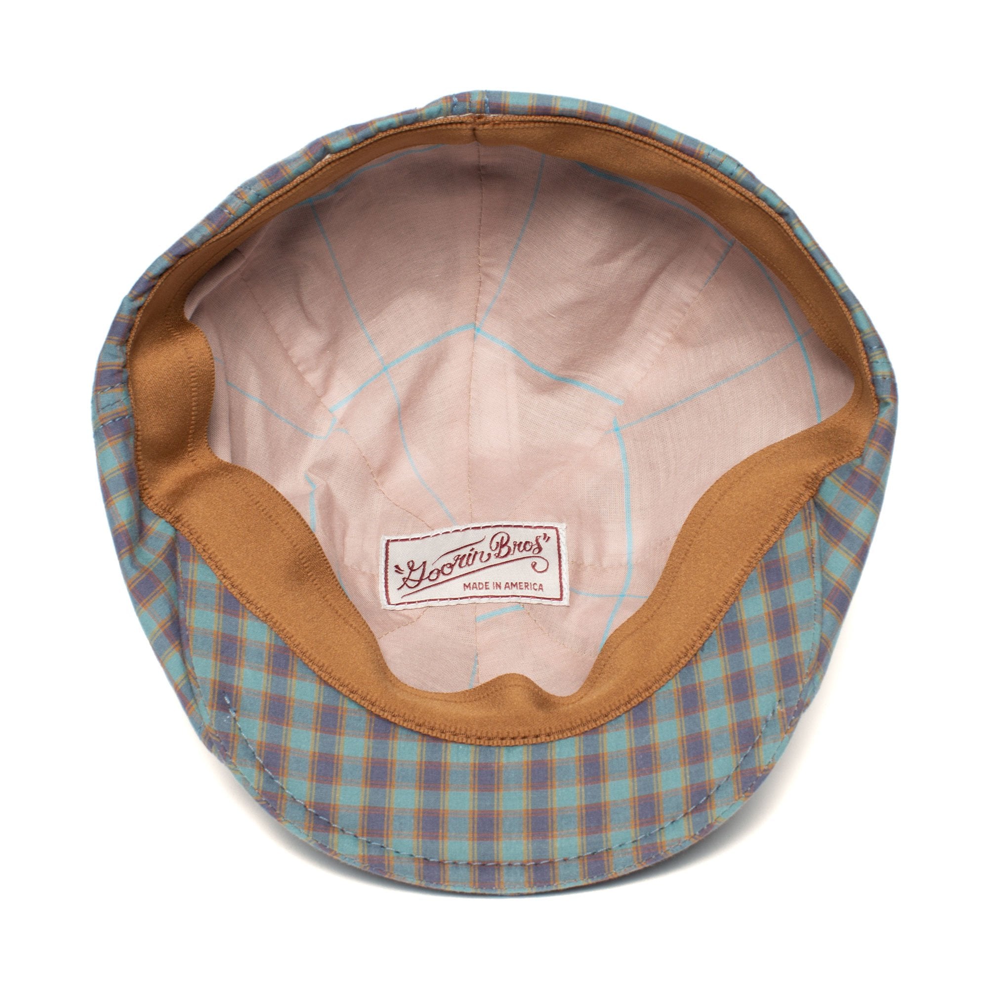 Goorin Bros. snappy dresser cotton gatsby flatcap Teal under view