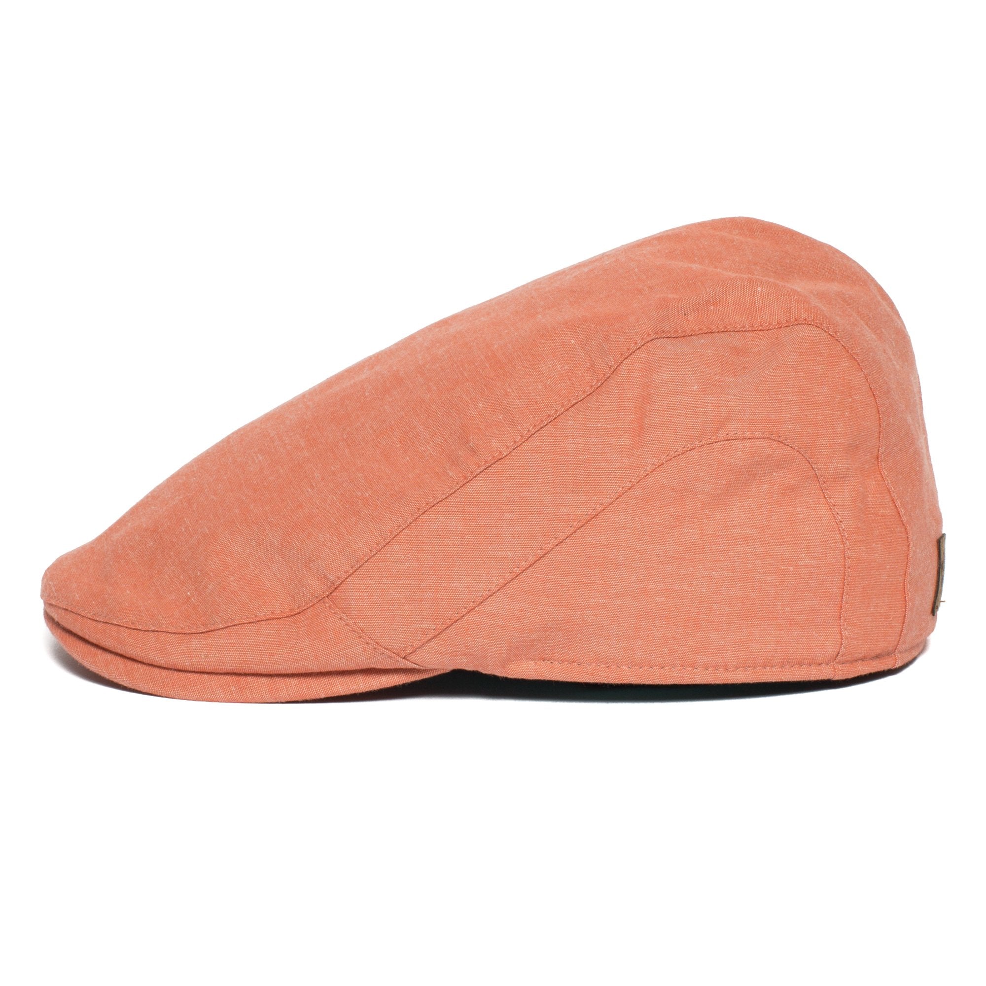 Goorin Bros. all about it cotton low profile ivy flatcap Coral side view