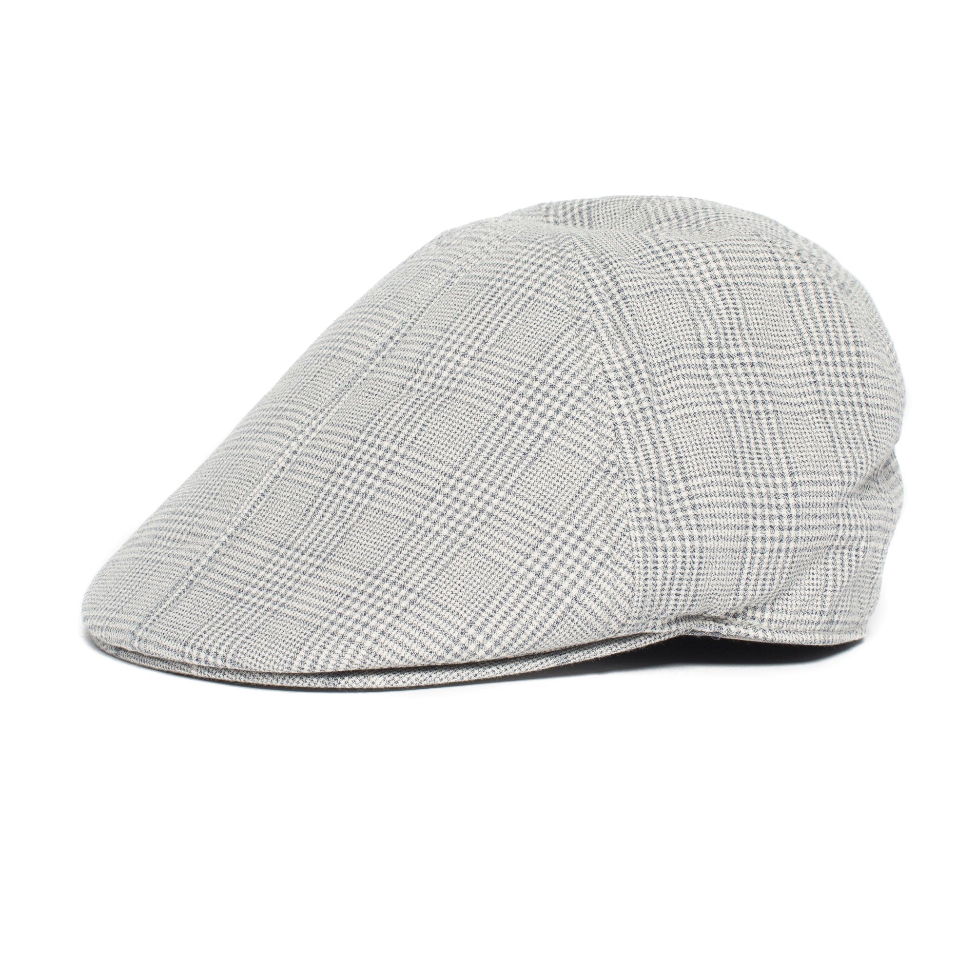 Goorin Bros. hazy days polyester 6 panel ivy flatcap Grey left side view
