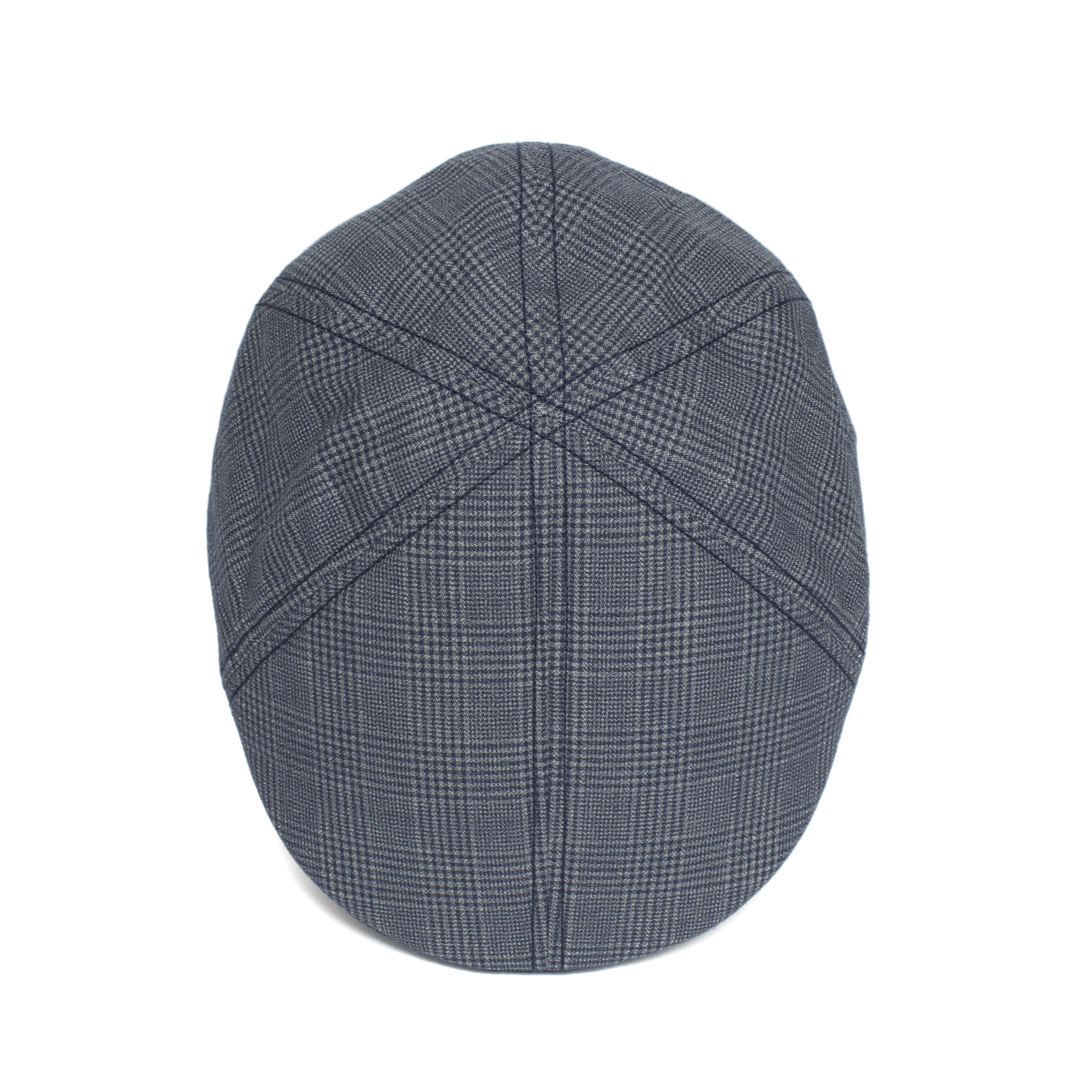 Goorin Bros. hazy days polyester 6 panel ivy flatcap Navy top view
