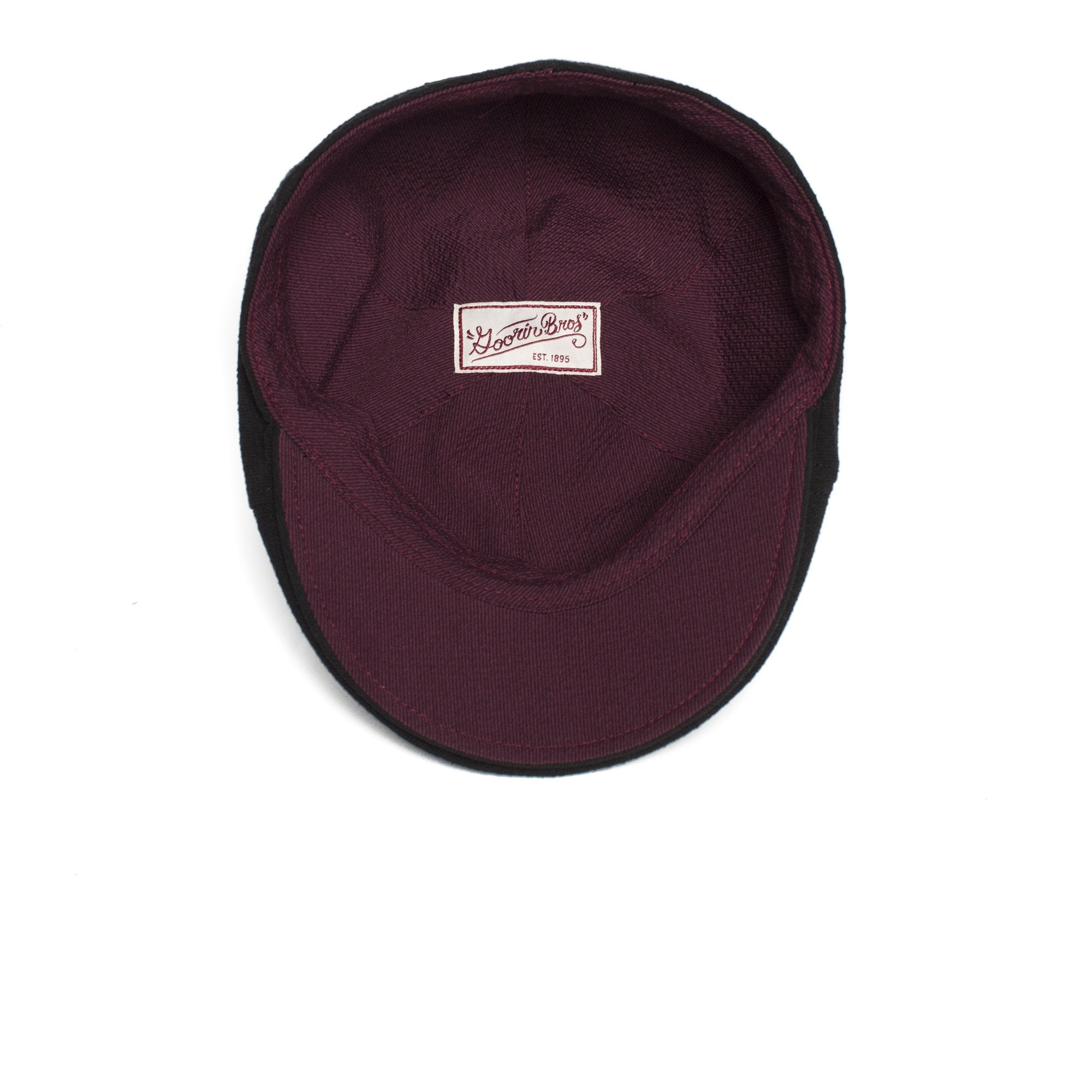 Goorin Bros. slow down ivy flatcap Black under view