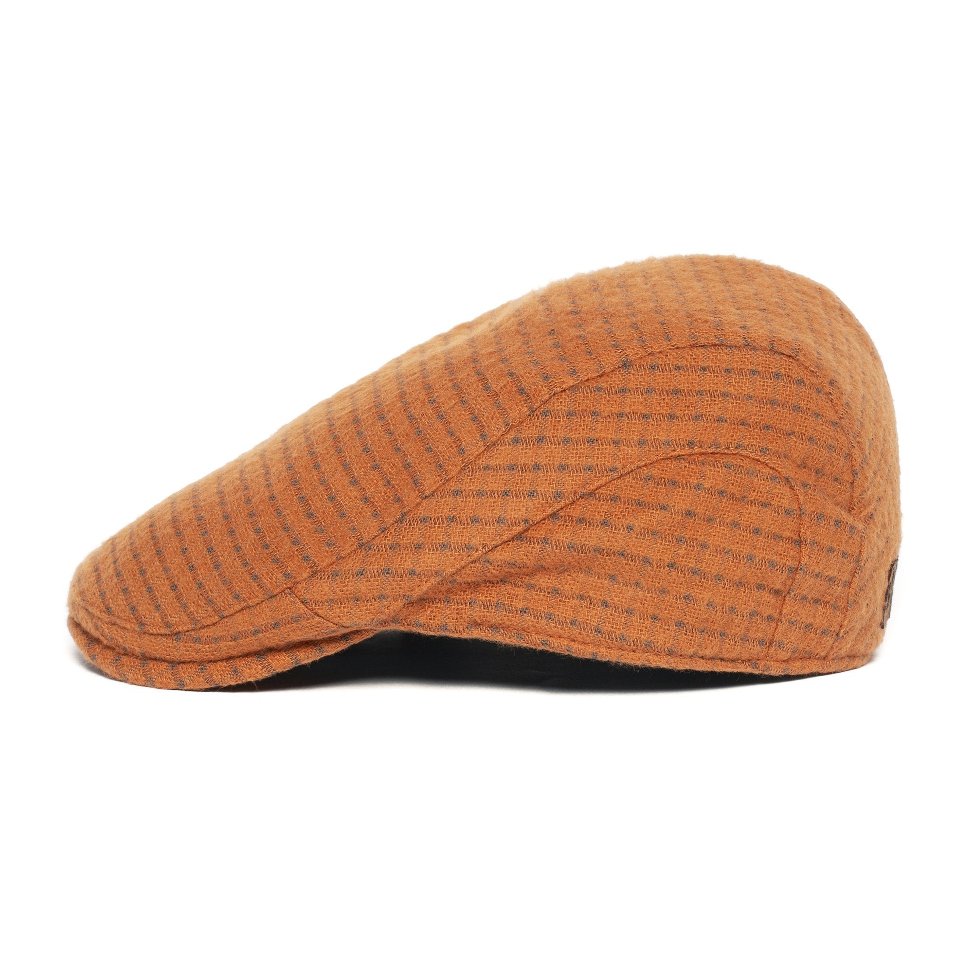 Goorin Bros. come over cotton low profile ivy flatcap Mustard side view