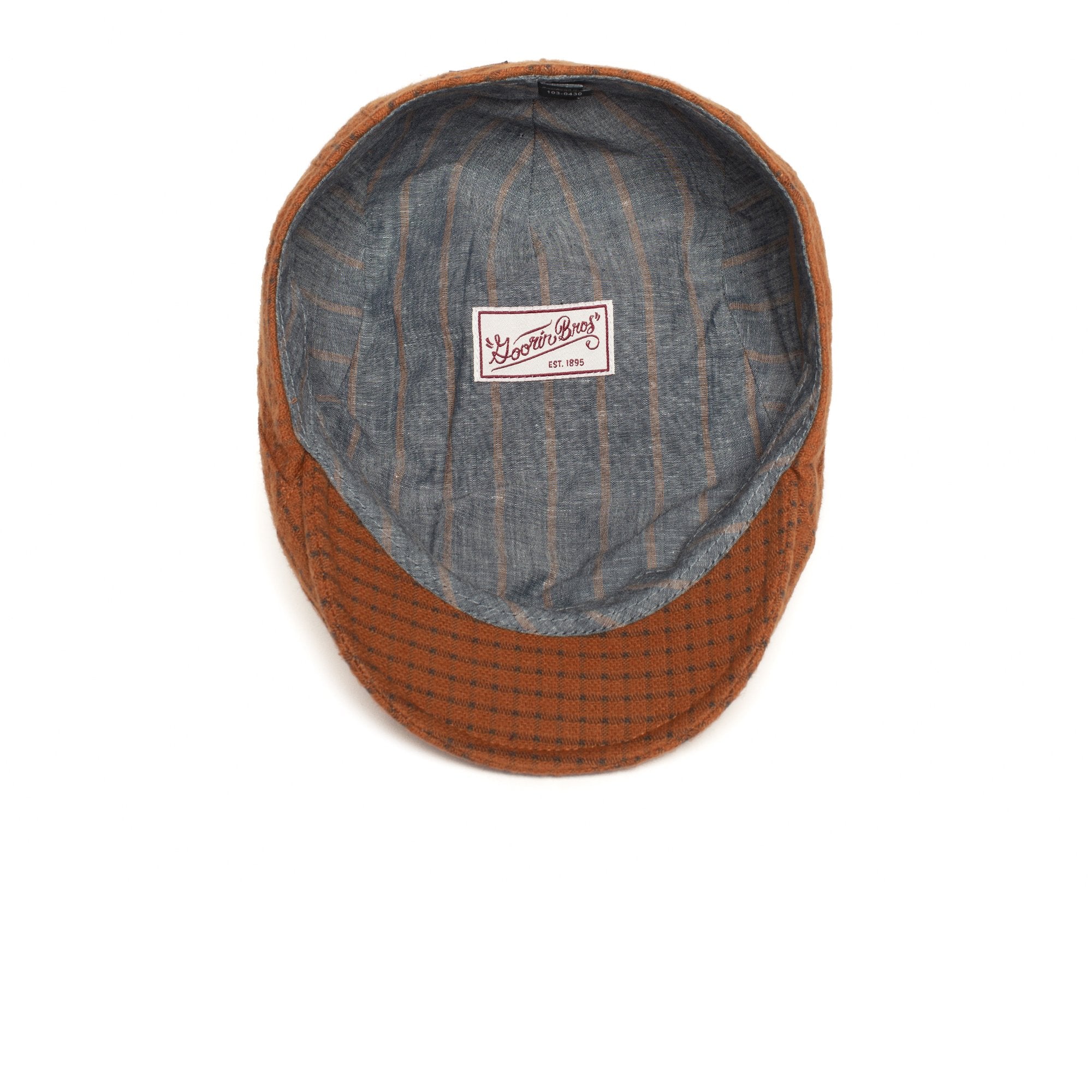 Goorin Bros. come over cotton low profile ivy flatcap Mustard under view