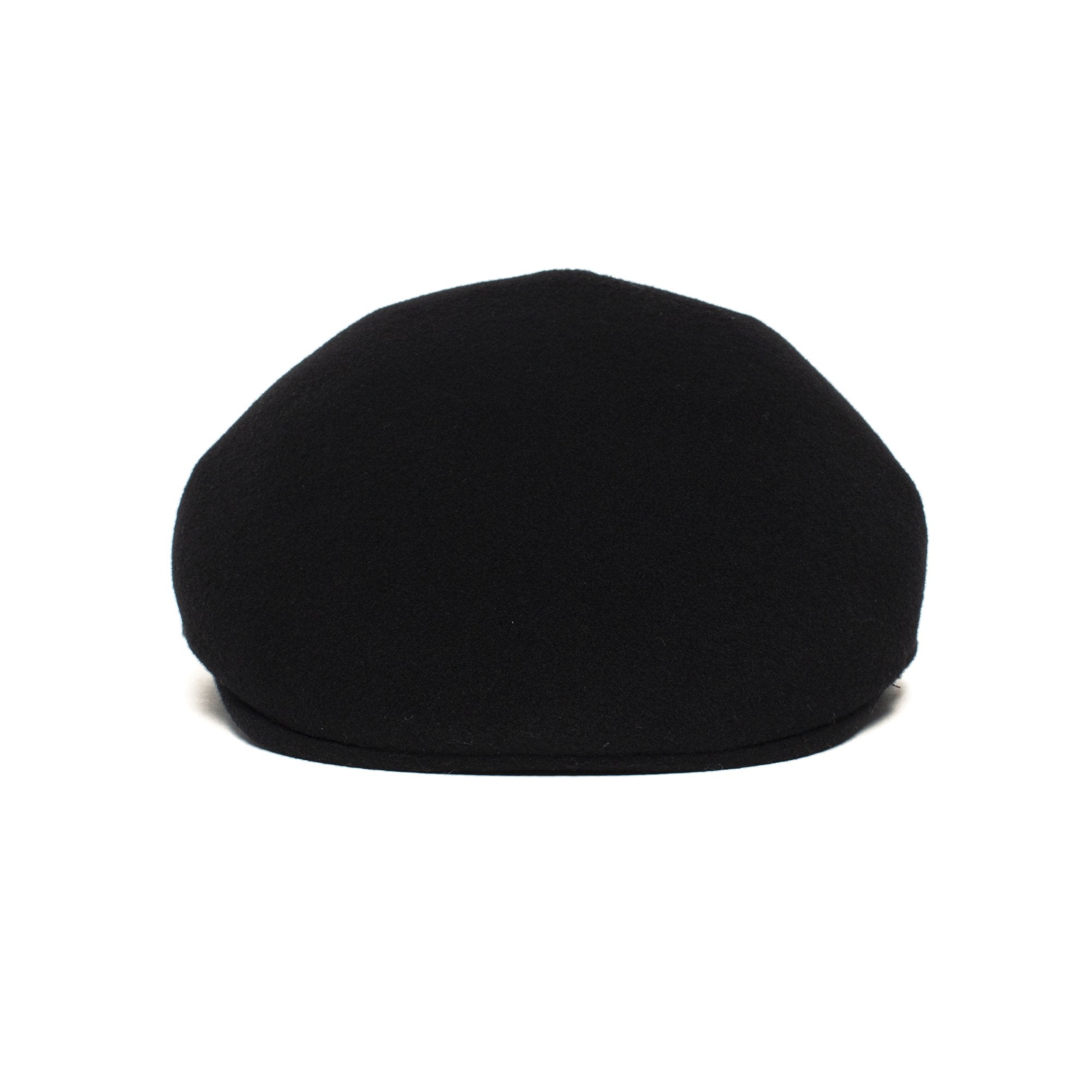 Goorin Bros. milan winters wool blend blocked ivy flatcap Black front view