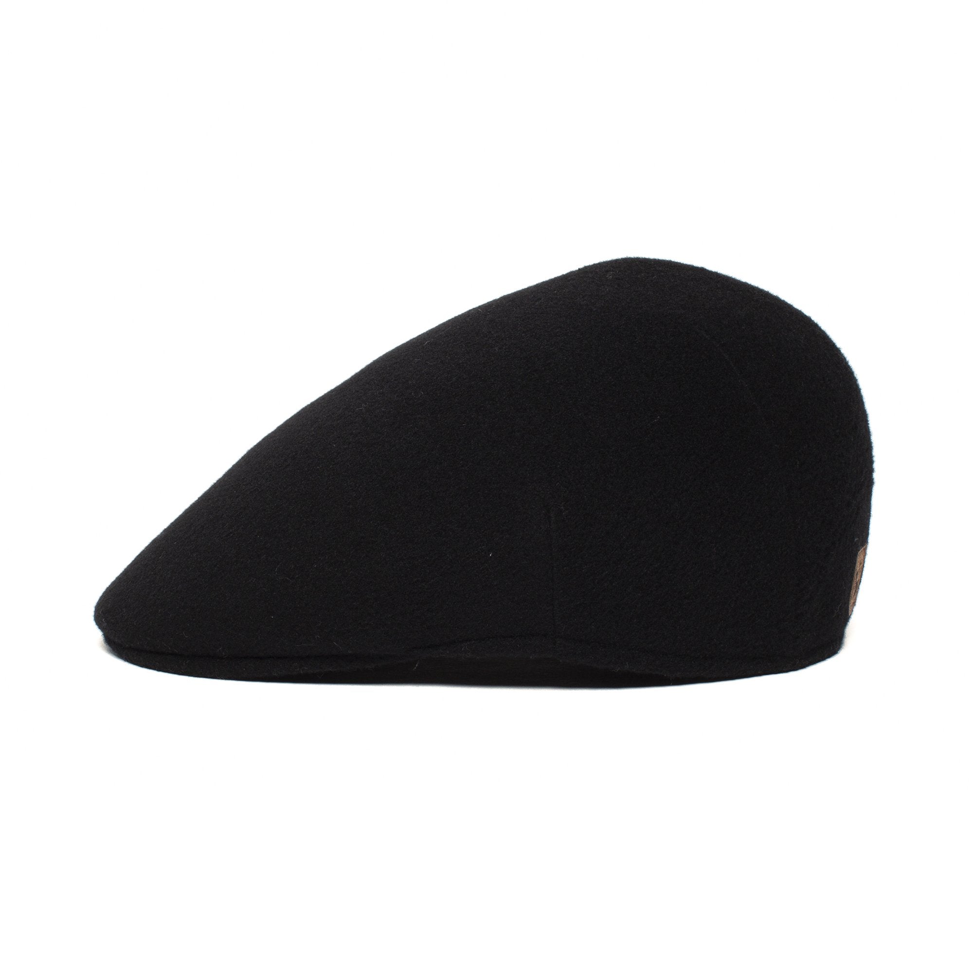 Goorin Bros. milan winters wool blend blocked ivy flatcap Black side view