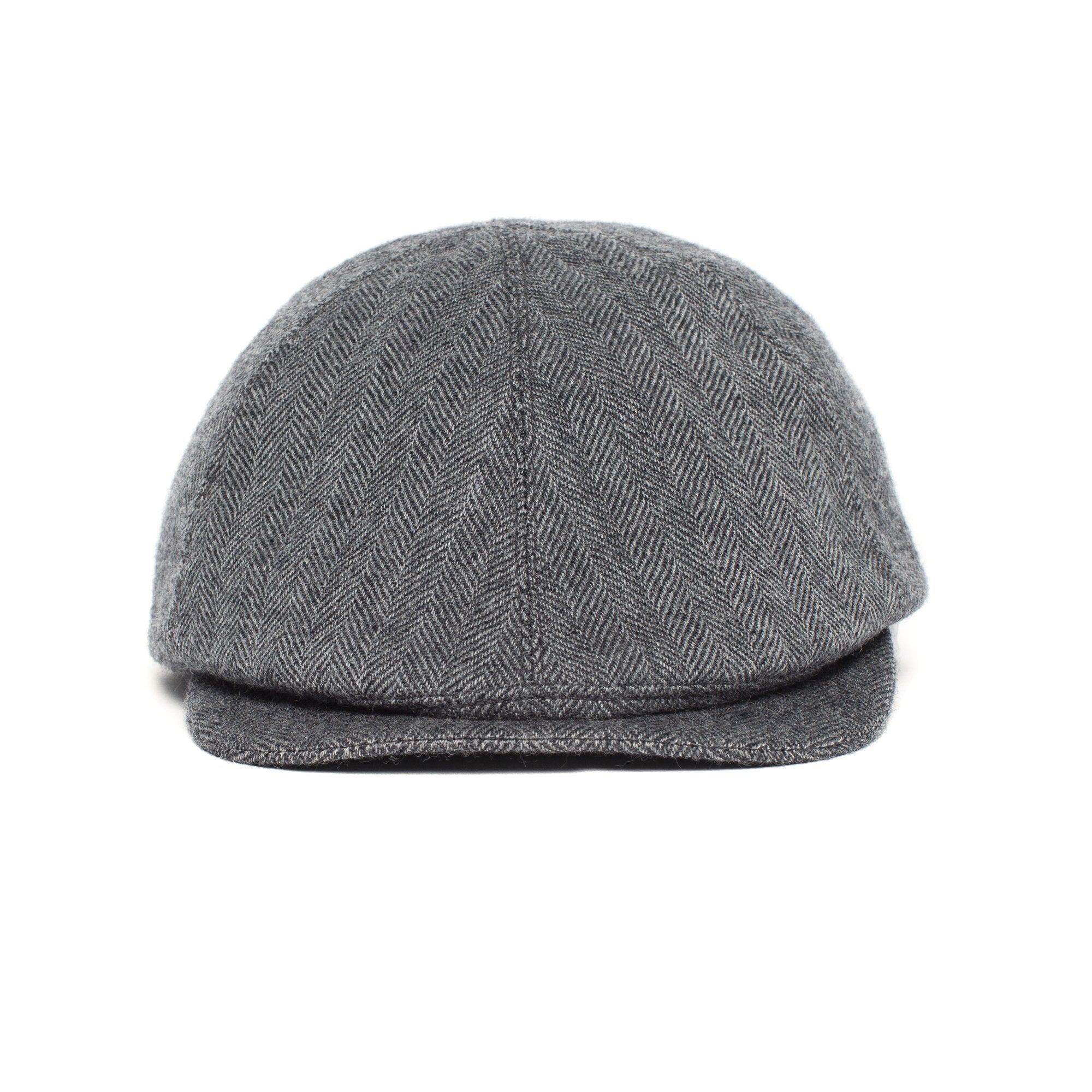 Goorin Bros. fly high cotton 6 panel duckbill flatcap Charcoal front view