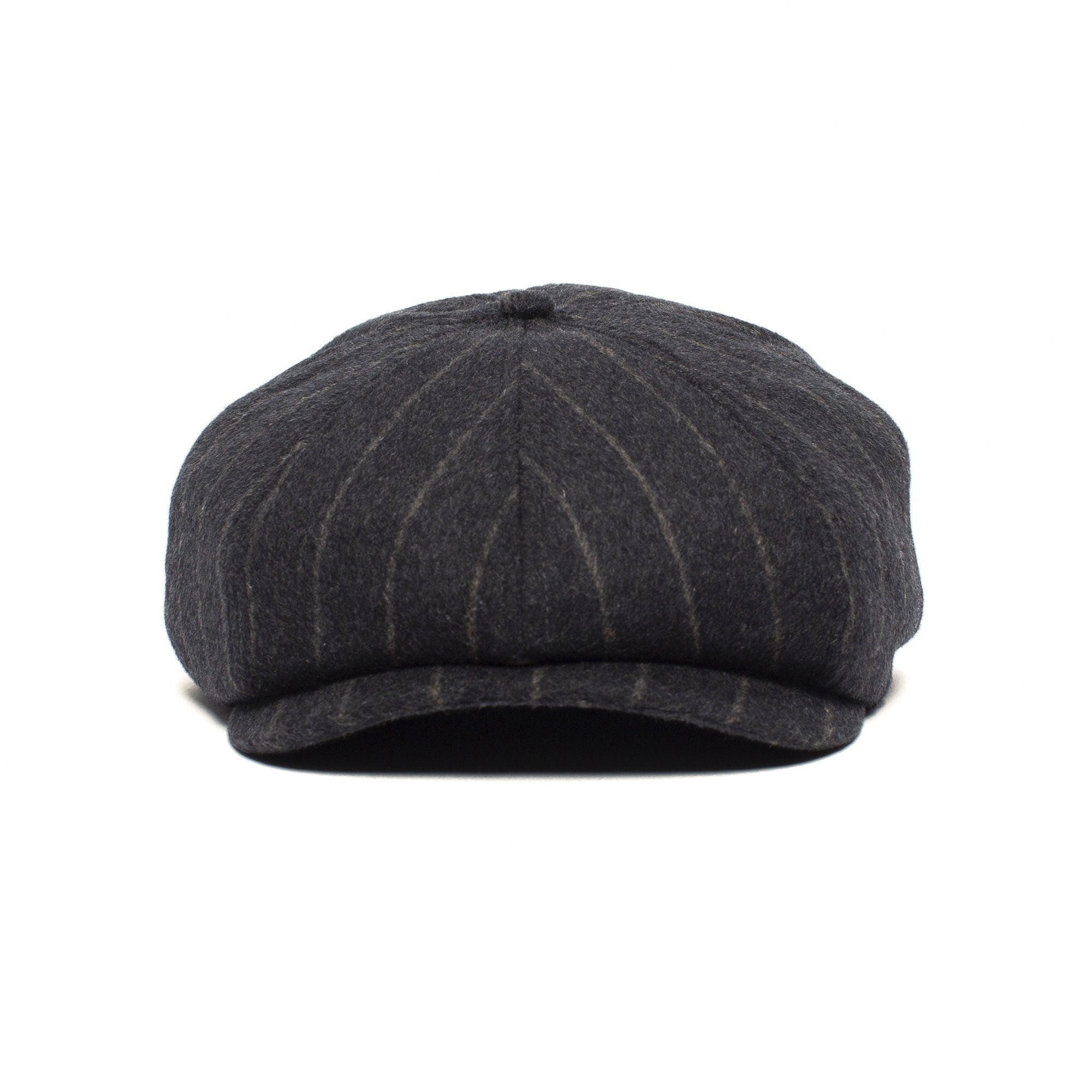 Goorin Bros. leaf me alone wool blend gatsby flatcap Charcoal front view