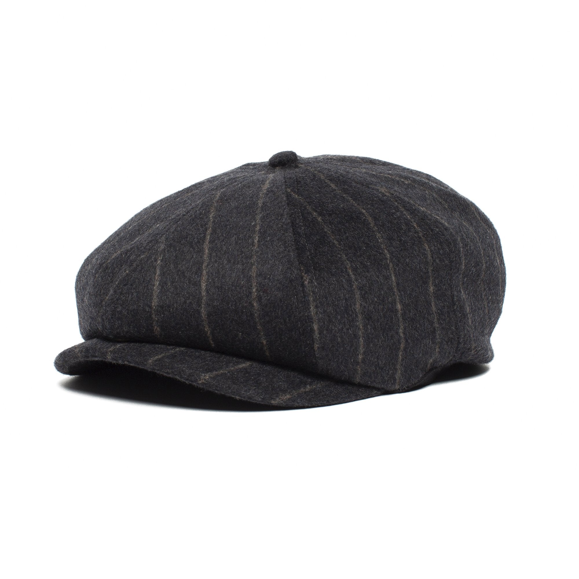 Goorin Bros. leaf me alone wool blend gatsby flatcap Charcoal left side view