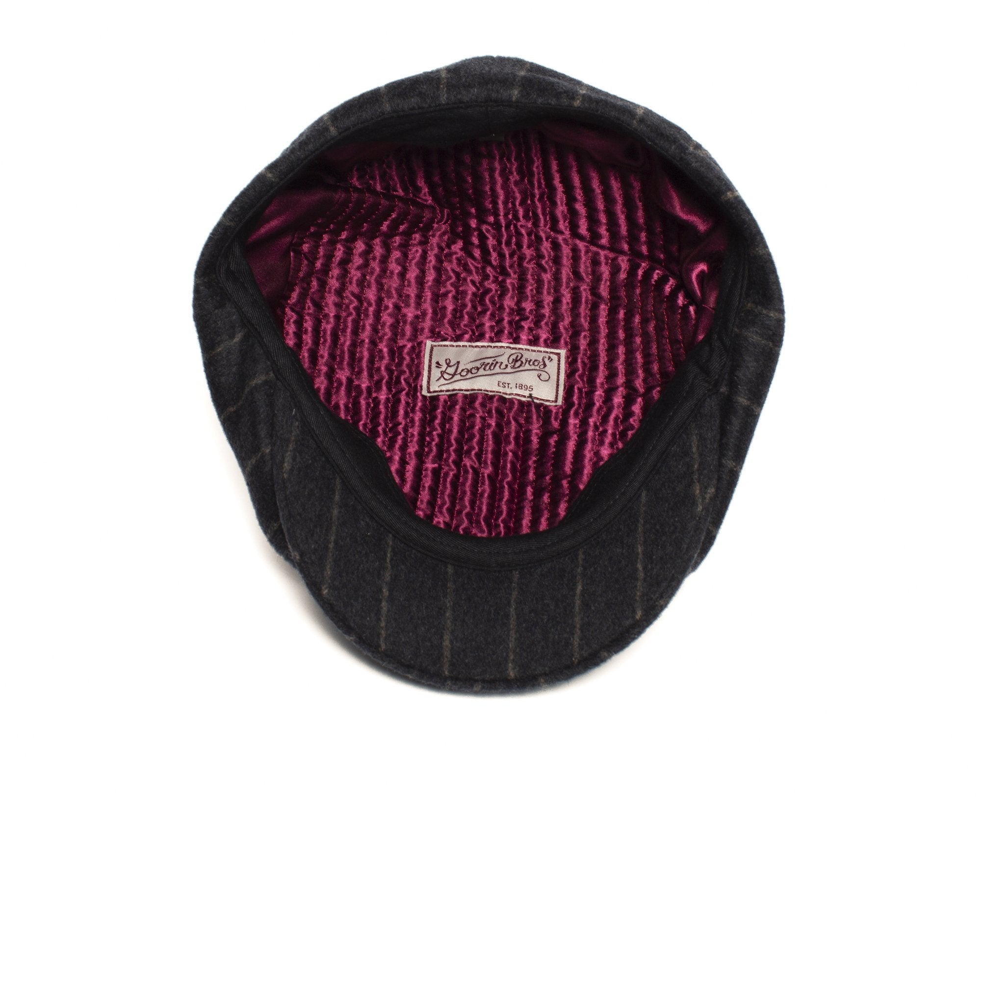 Goorin Bros. leaf me alone wool blend gatsby flatcap Charcoal under view