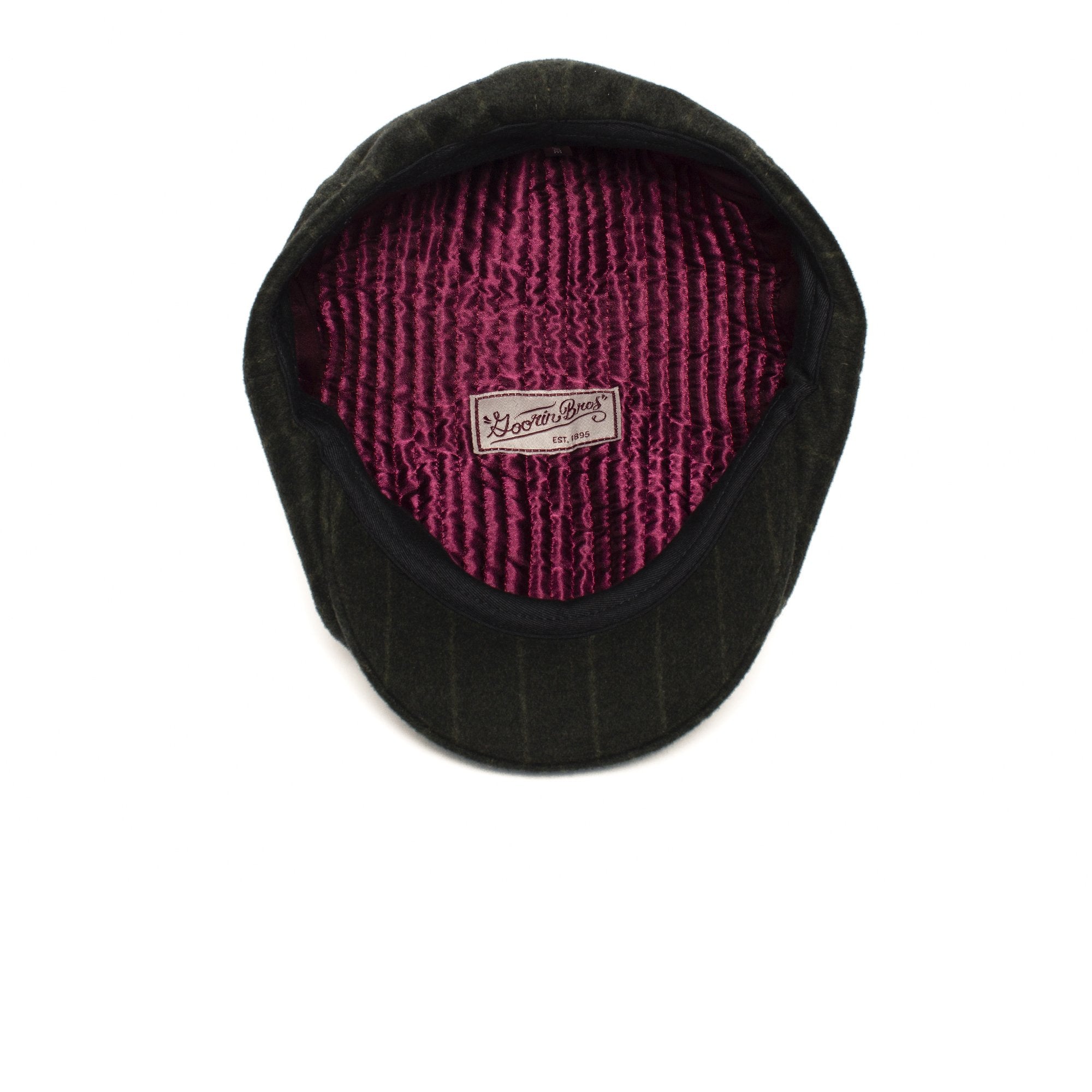 Goorin Bros. leaf me alone wool blend gatsby flatcap Forest under view