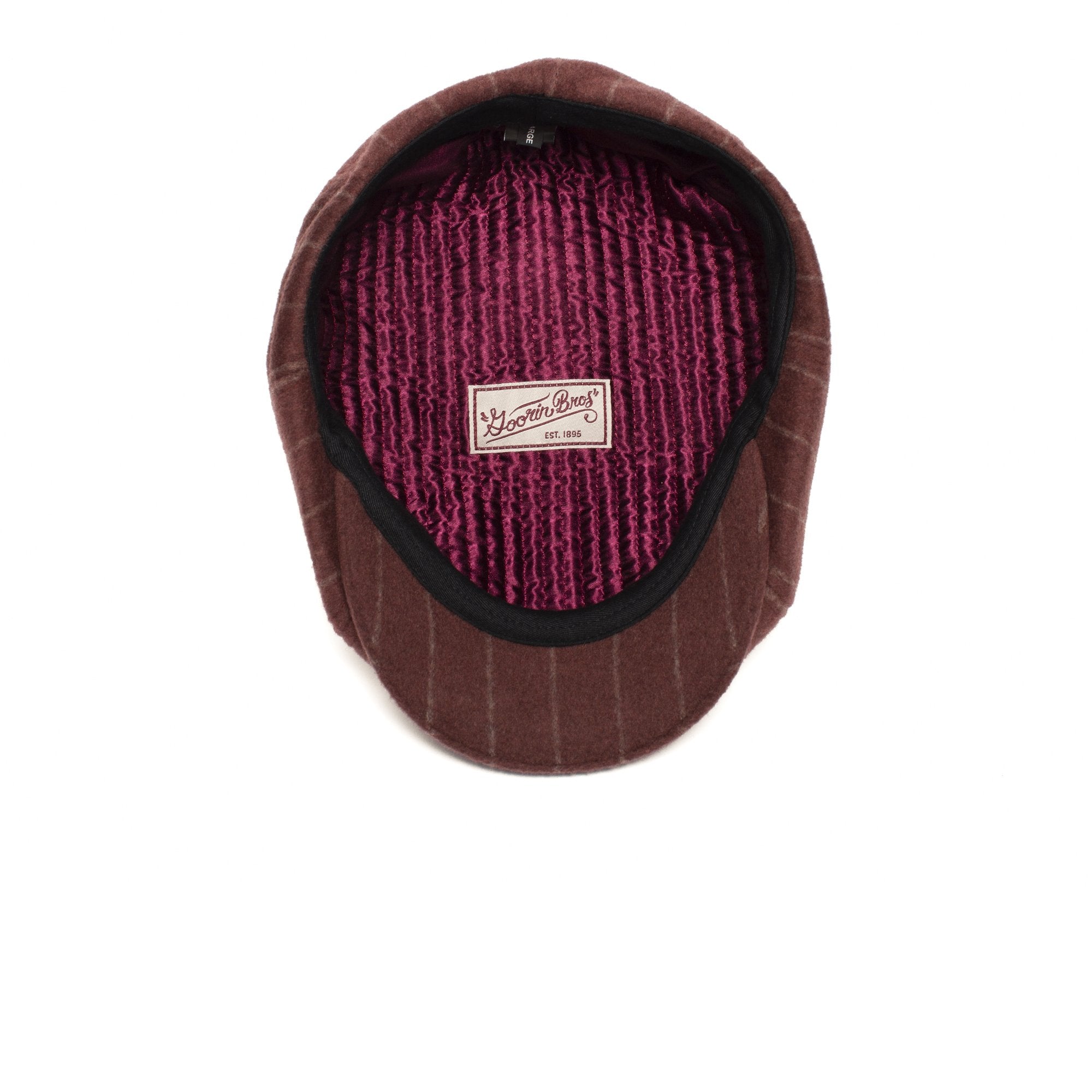 Goorin Bros. leaf me alone wool blend gatsby flatcap Rose under view