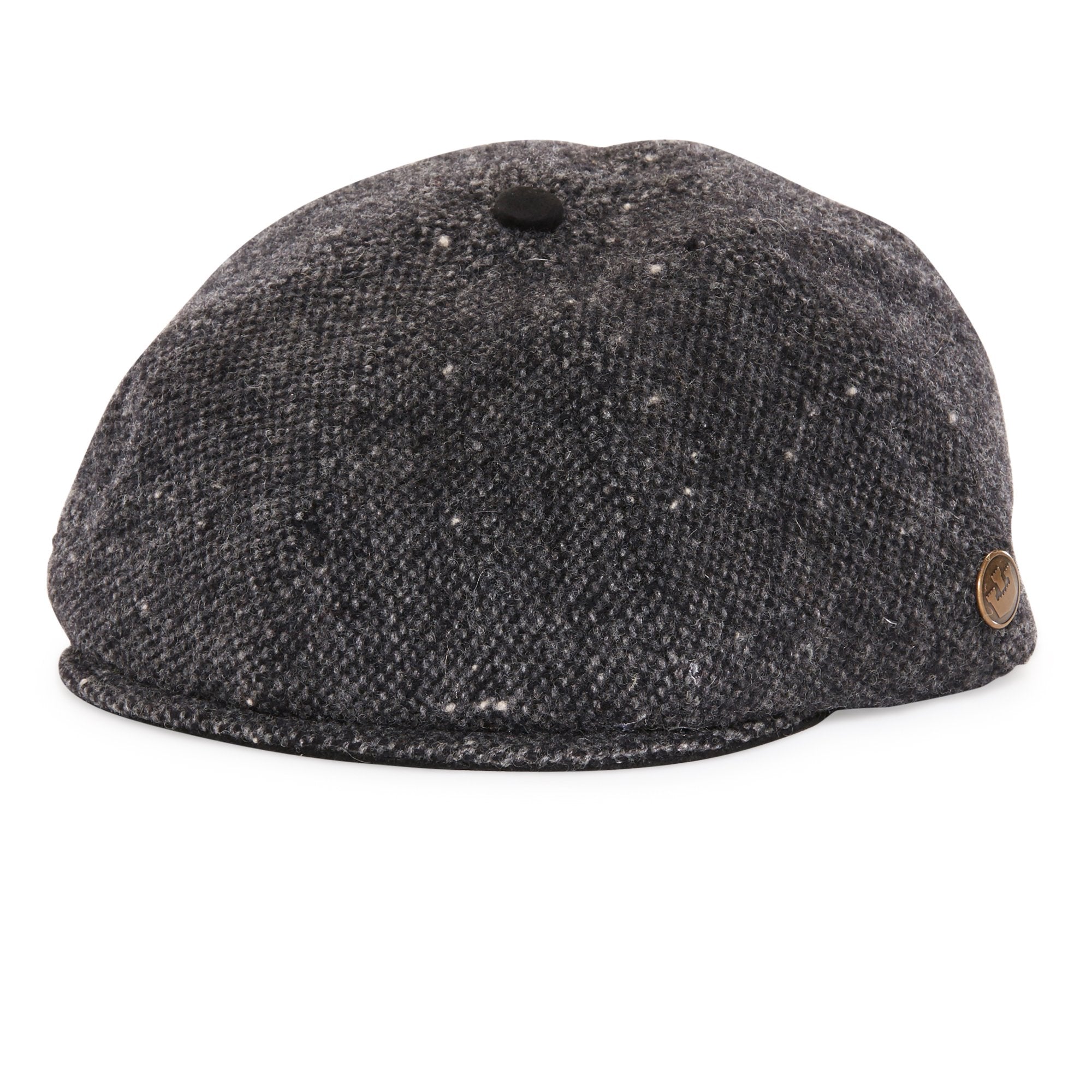 Goorin Bros. sammy wool blend gatsby flatcap Charcoal left side view