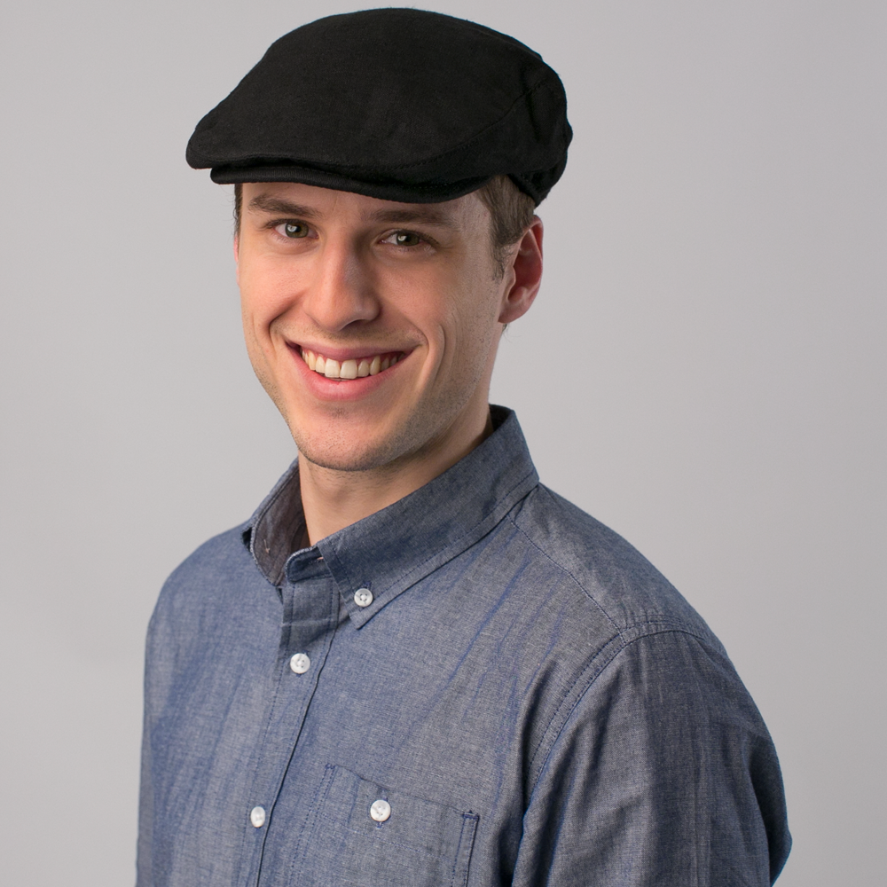 Goorin Bros. eddy linen low profile ivy flatcap Black mens styling