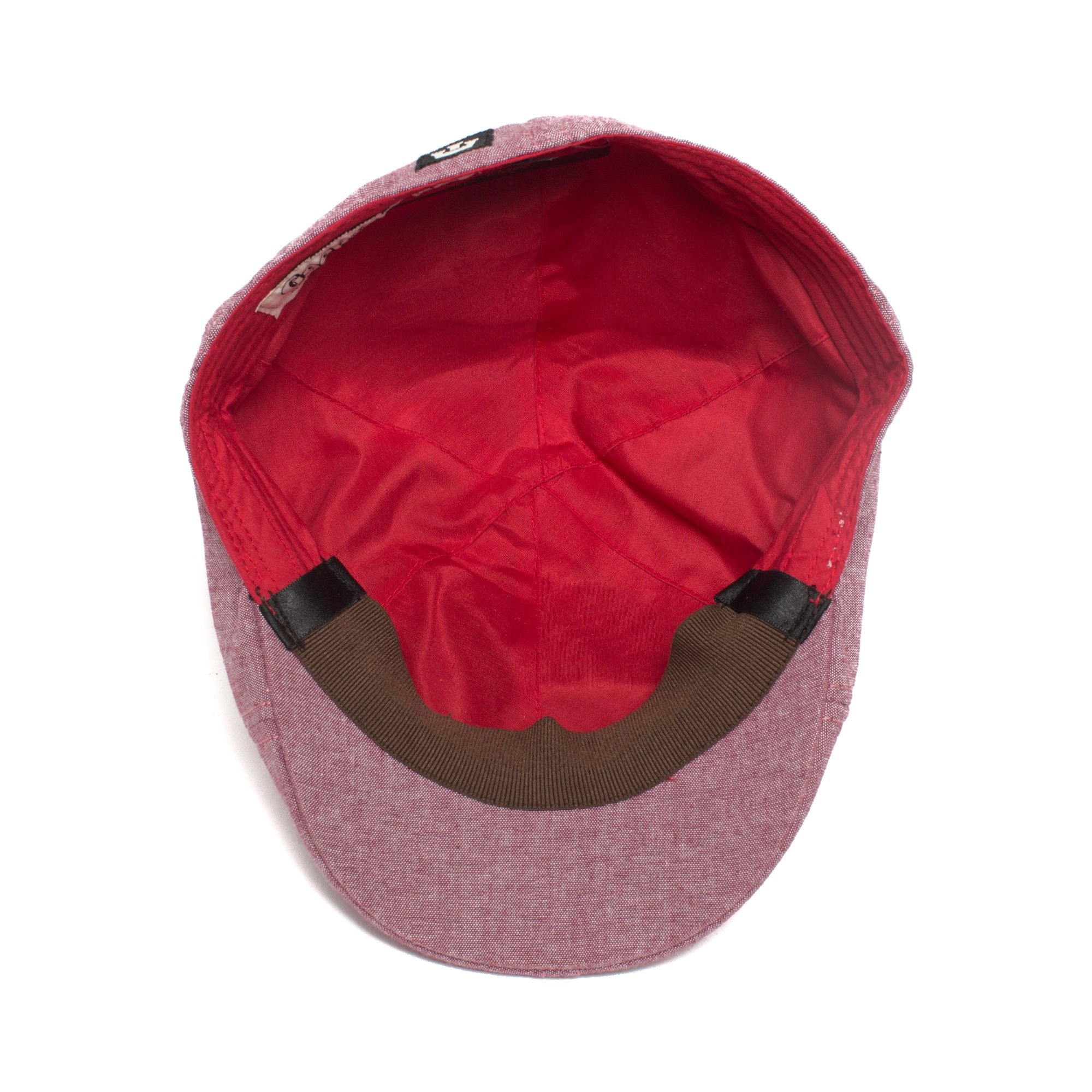 Goorin Bros. mr bang cotton duckbill ivy flatcap Red under view