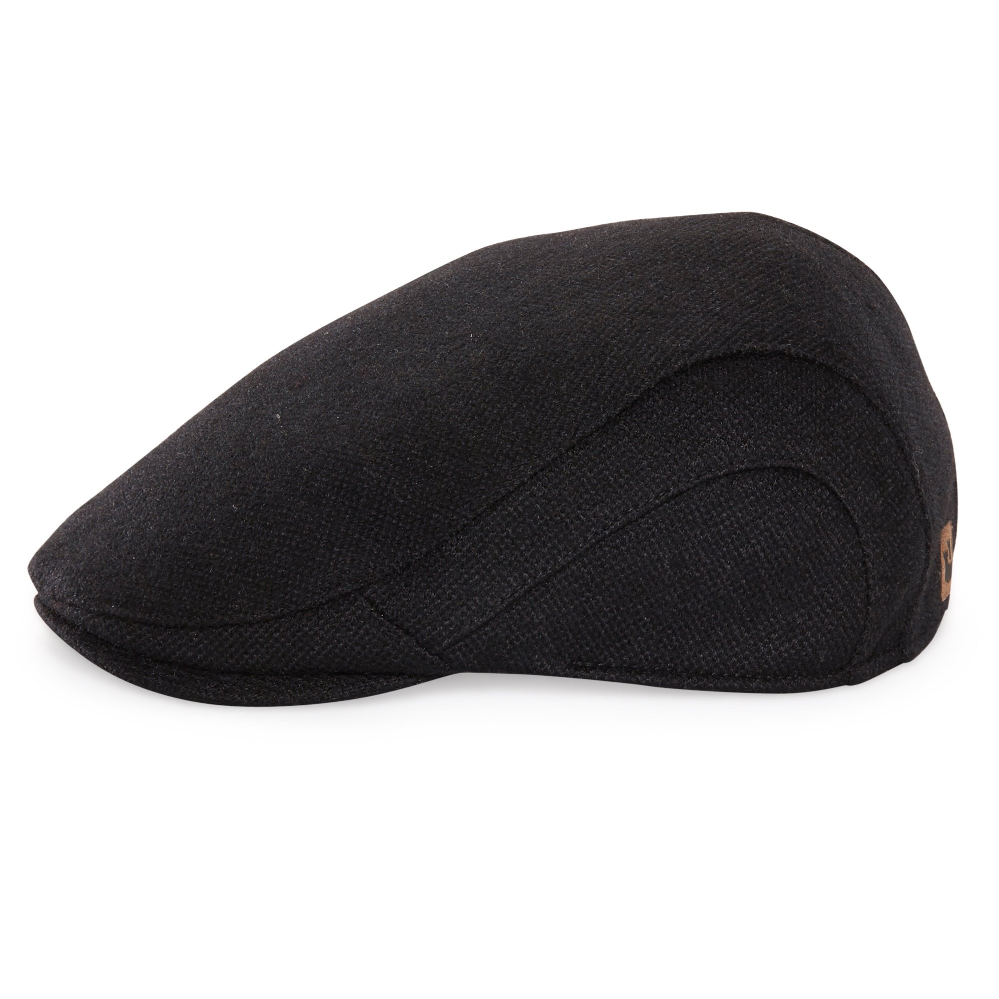 Goorin Bros. high road cotton low profile ivy flatcap Black side view