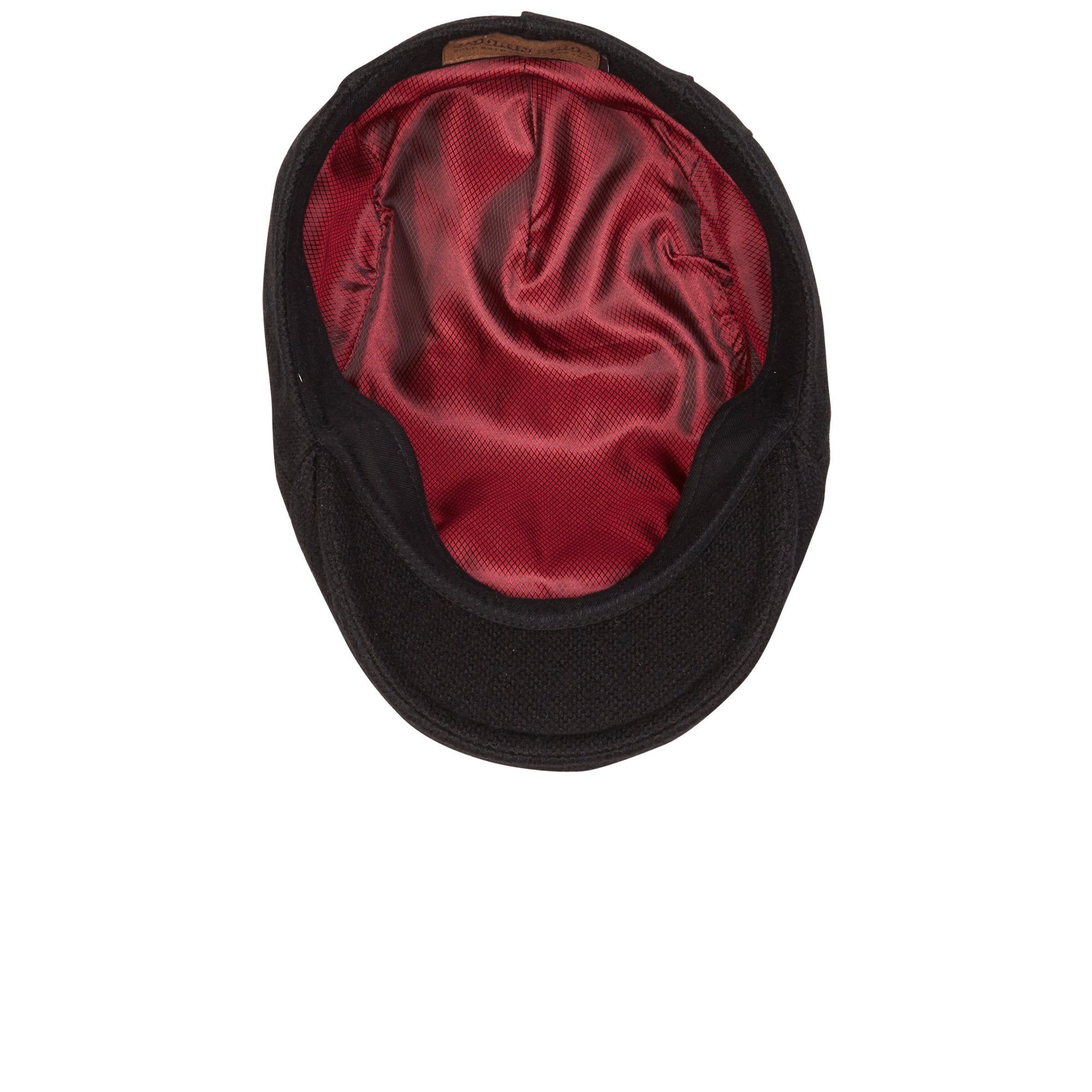 Goorin Bros. high road cotton low profile ivy flatcap Black under view