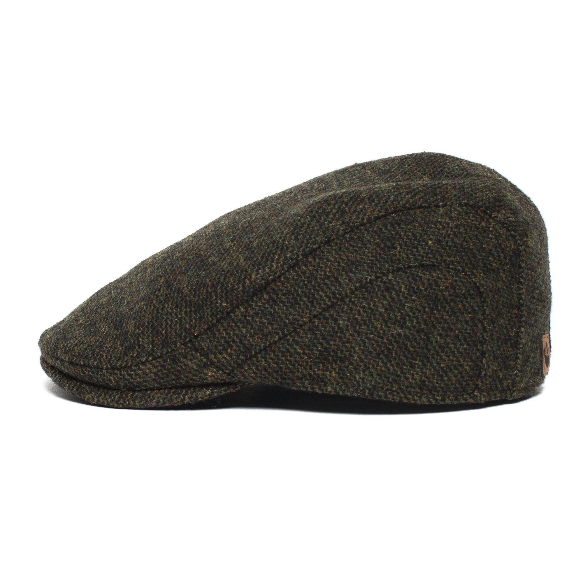 Goorin Bros. high road cotton low profile ivy flatcap Olive side view