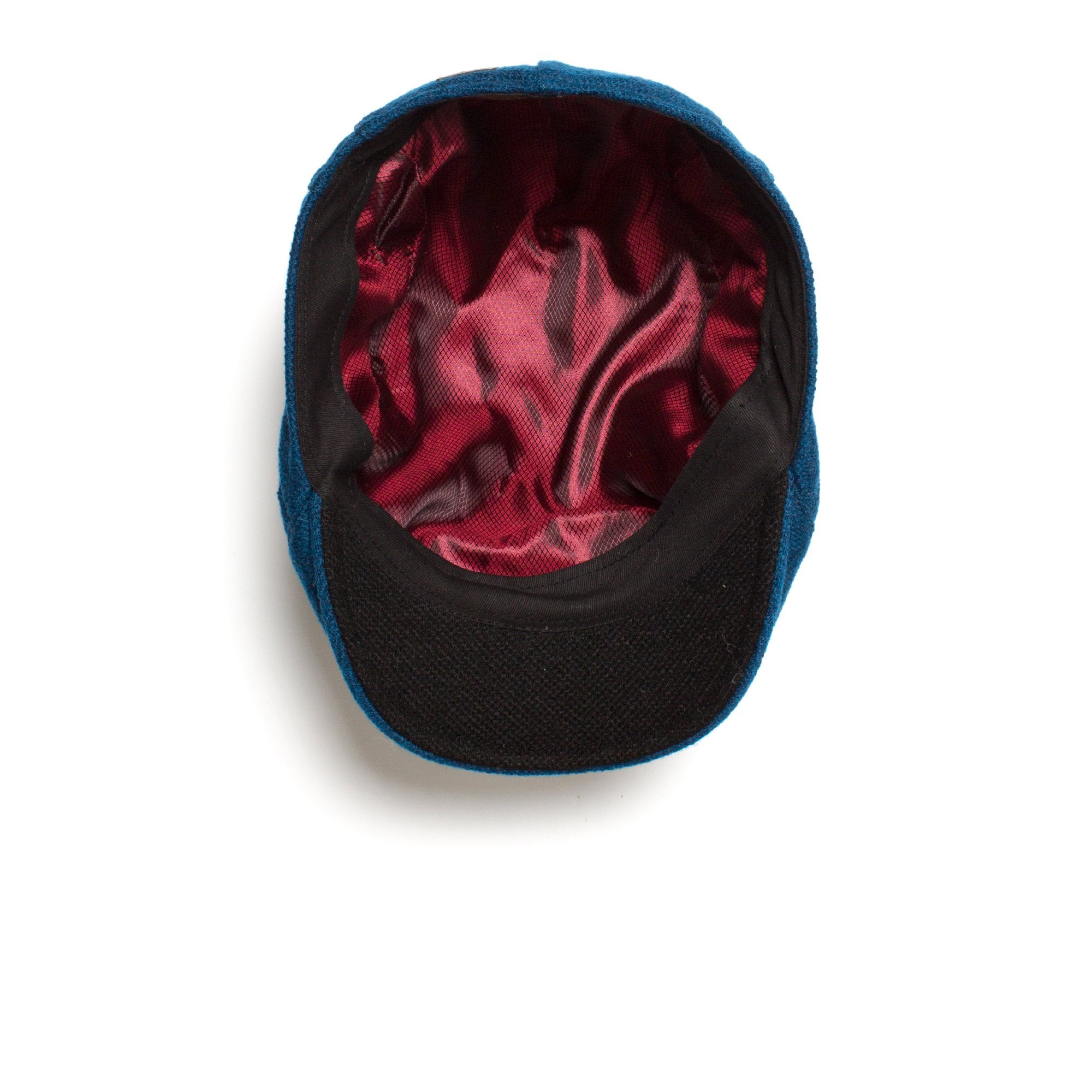 Goorin Bros. high road cotton low profile ivy flatcap Teal under view