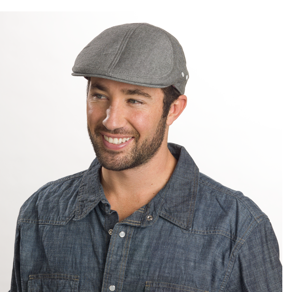 Goorin Bros. branson cotton halo ivy flatcap Black mens styling