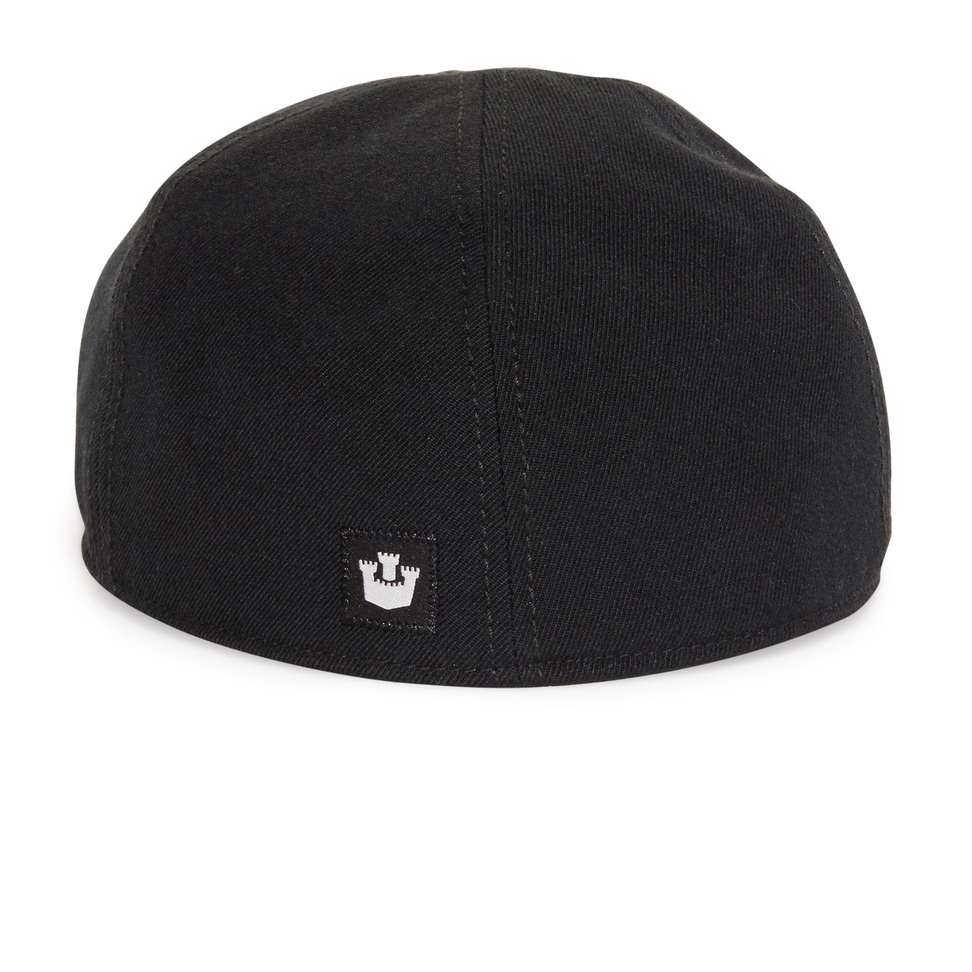 Goorin Bros. old town acrylic duckbill ivy flatcap Black back view