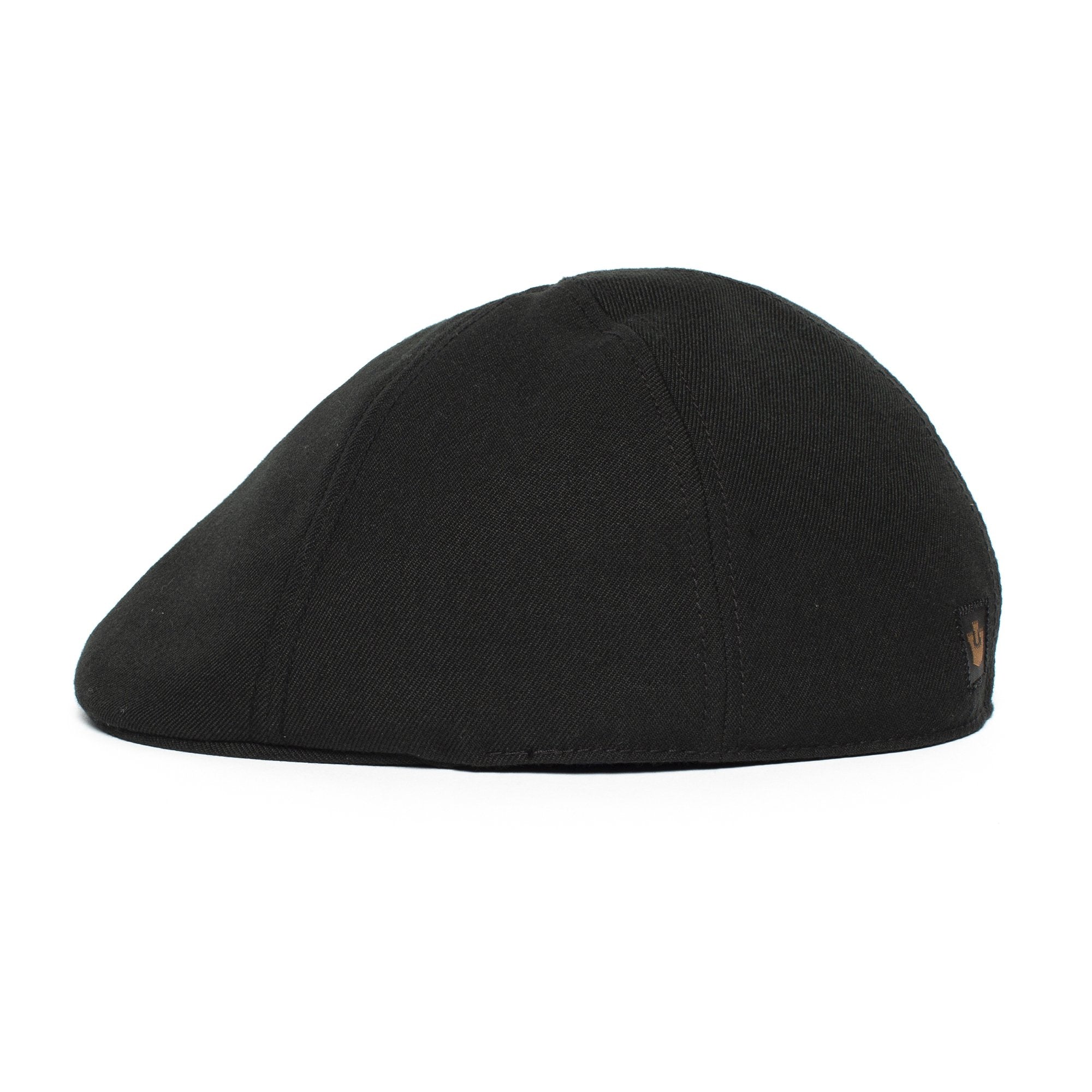 Goorin Bros. old town acrylic duckbill ivy flatcap Black side view