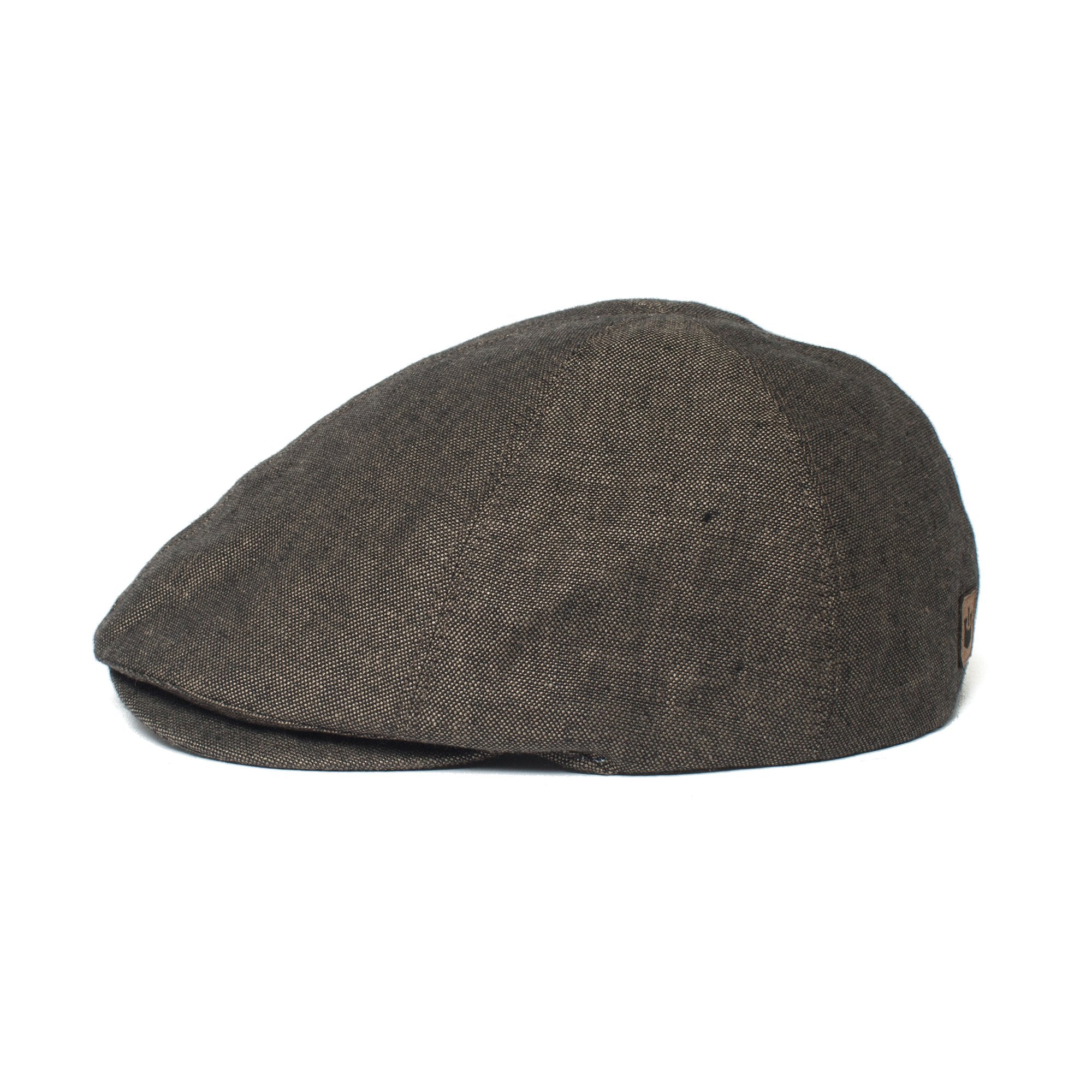 Goorin Bros. benjamin paul linen duckbill ivy flatcap Black side view
