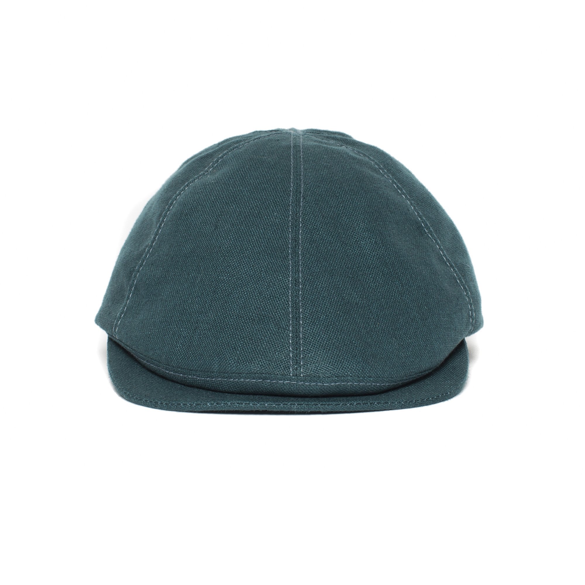 Goorin Bros. benjamin paul linen duckbill ivy flatcap Teal front view