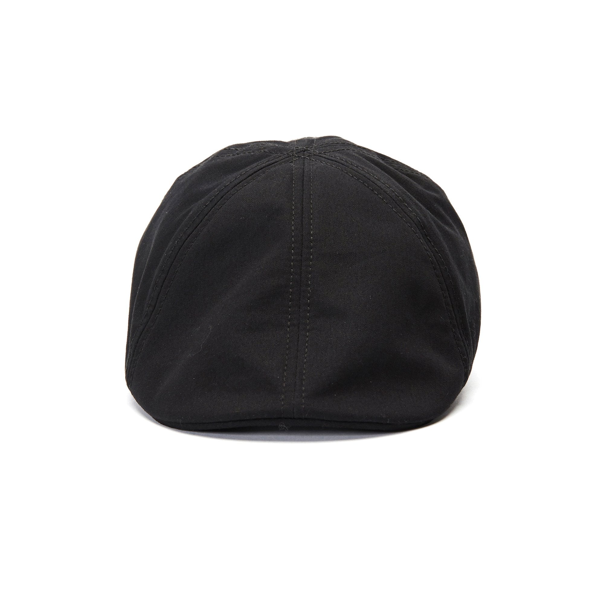 Goorin Bros. no name yet cotton 6 panel ivy flatcap Black front view
