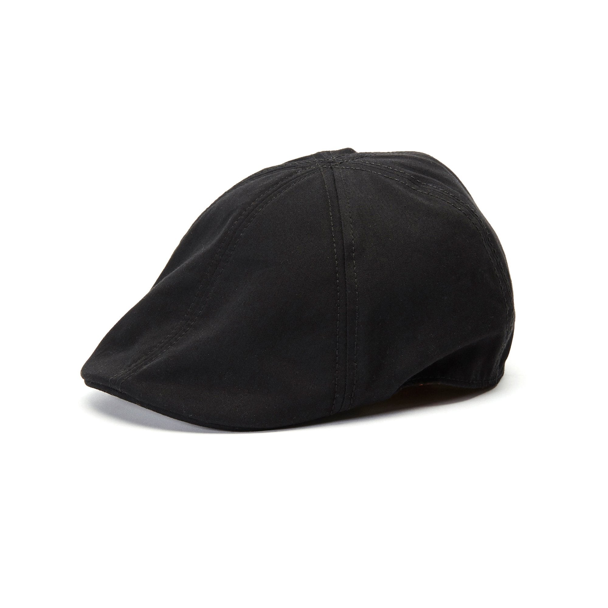 Goorin Bros. no name yet cotton 6 panel ivy flatcap Black left side view