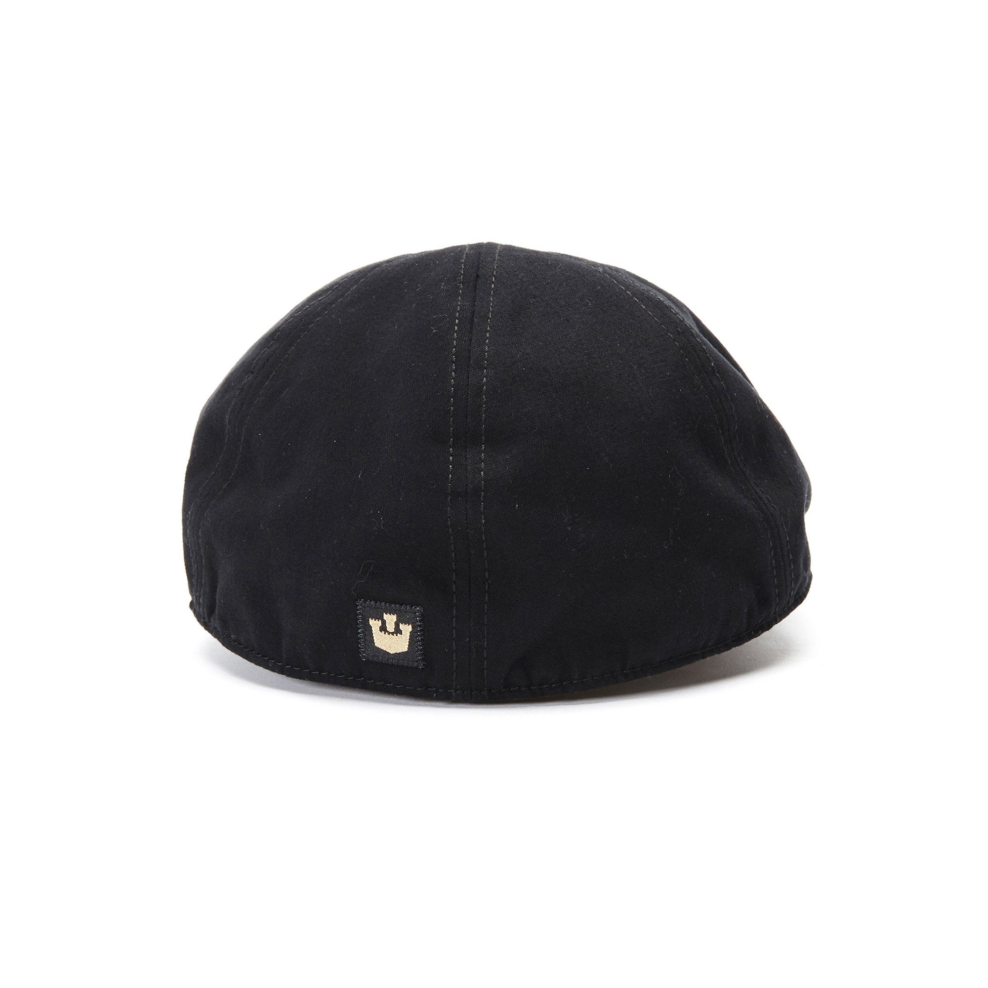 Goorin Bros. road trip cotton halo ivy flatcap Black back view