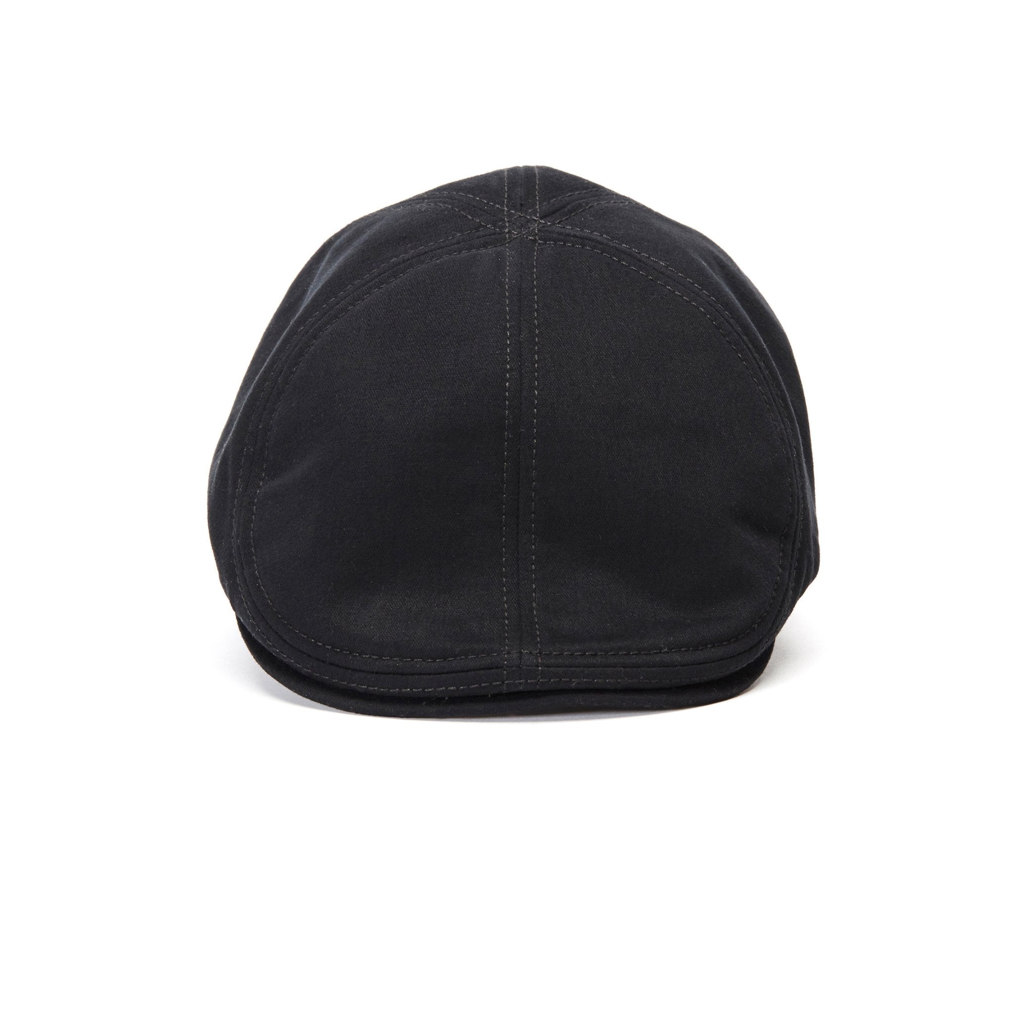 Goorin Bros. road trip cotton halo ivy flatcap Black front view