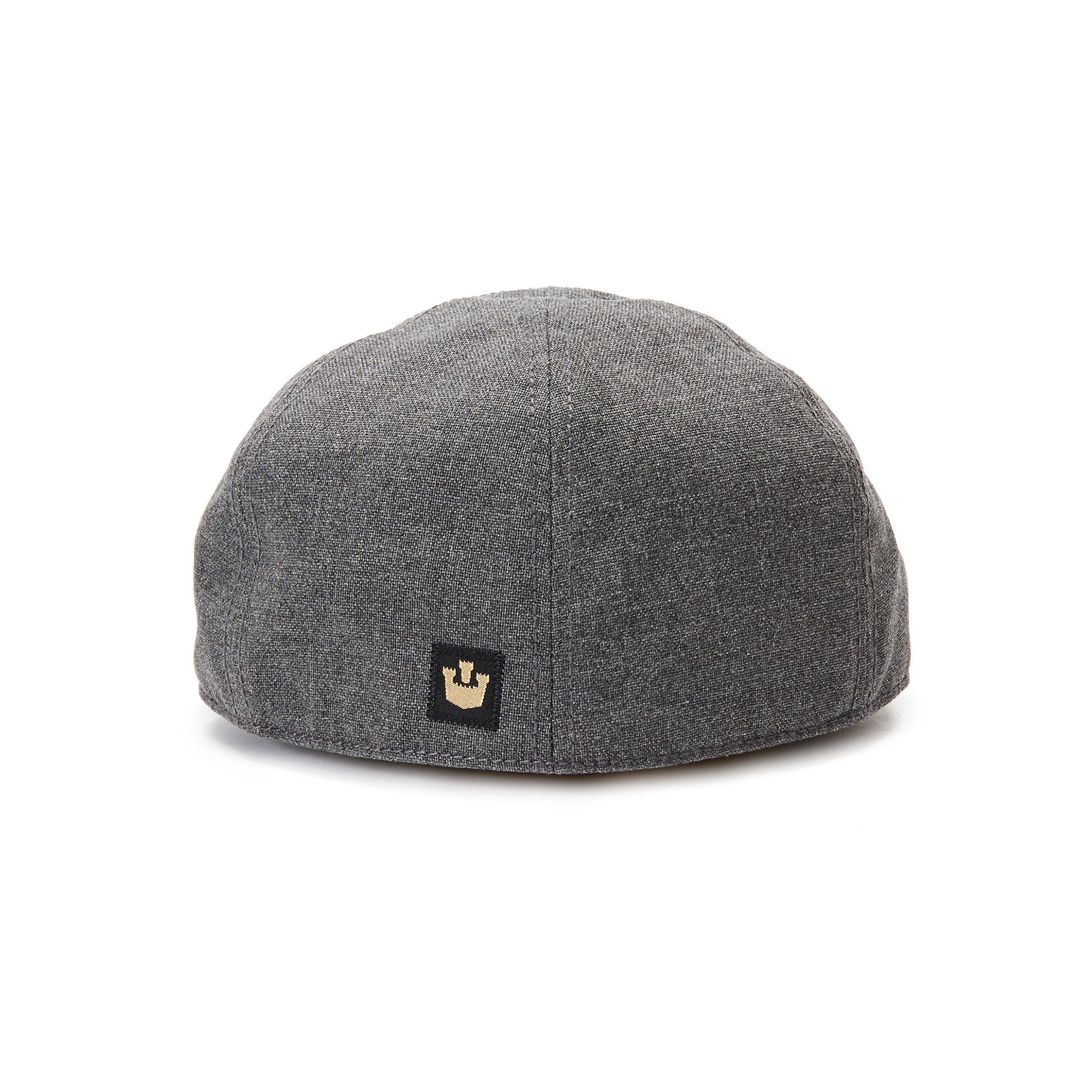 Goorin Bros. chandler polyester 6 panel ivy flatcap Charcoal back view