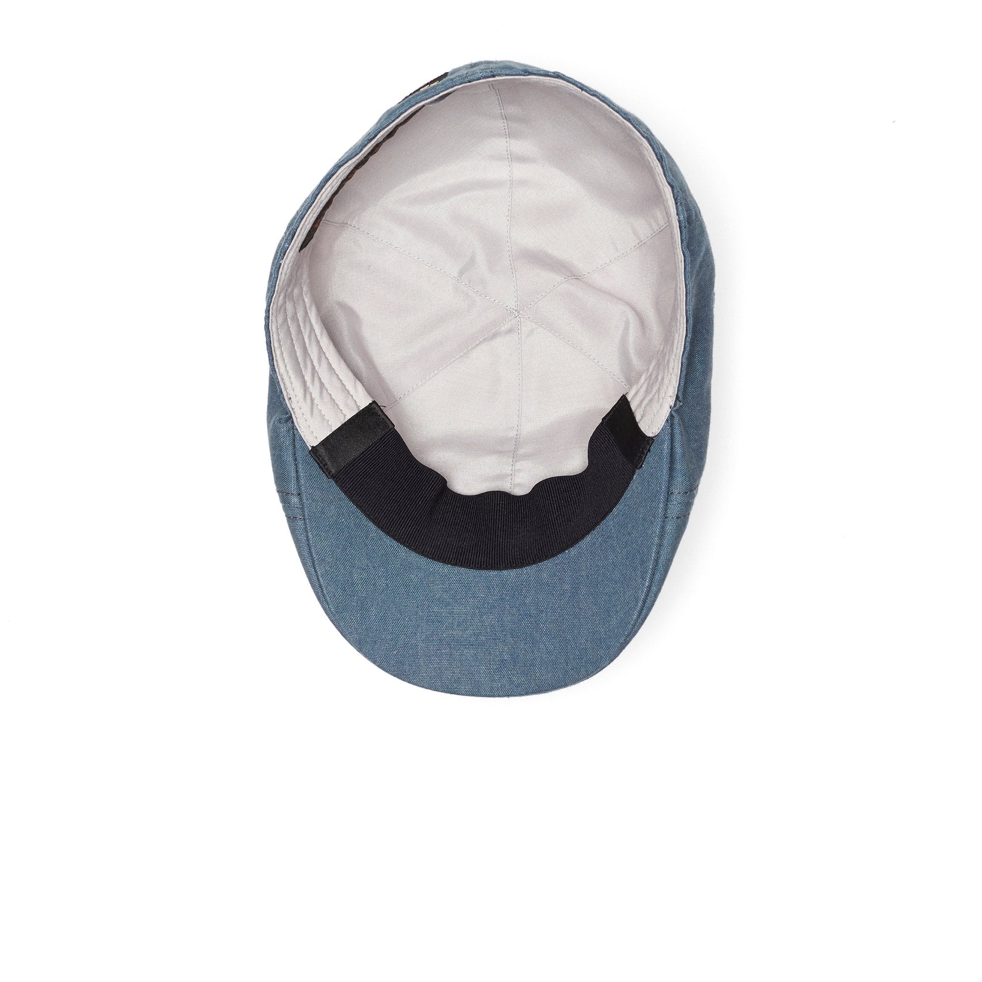 Goorin Bros. ed stanley polyester 6 panel ivy flatcap Blue under view