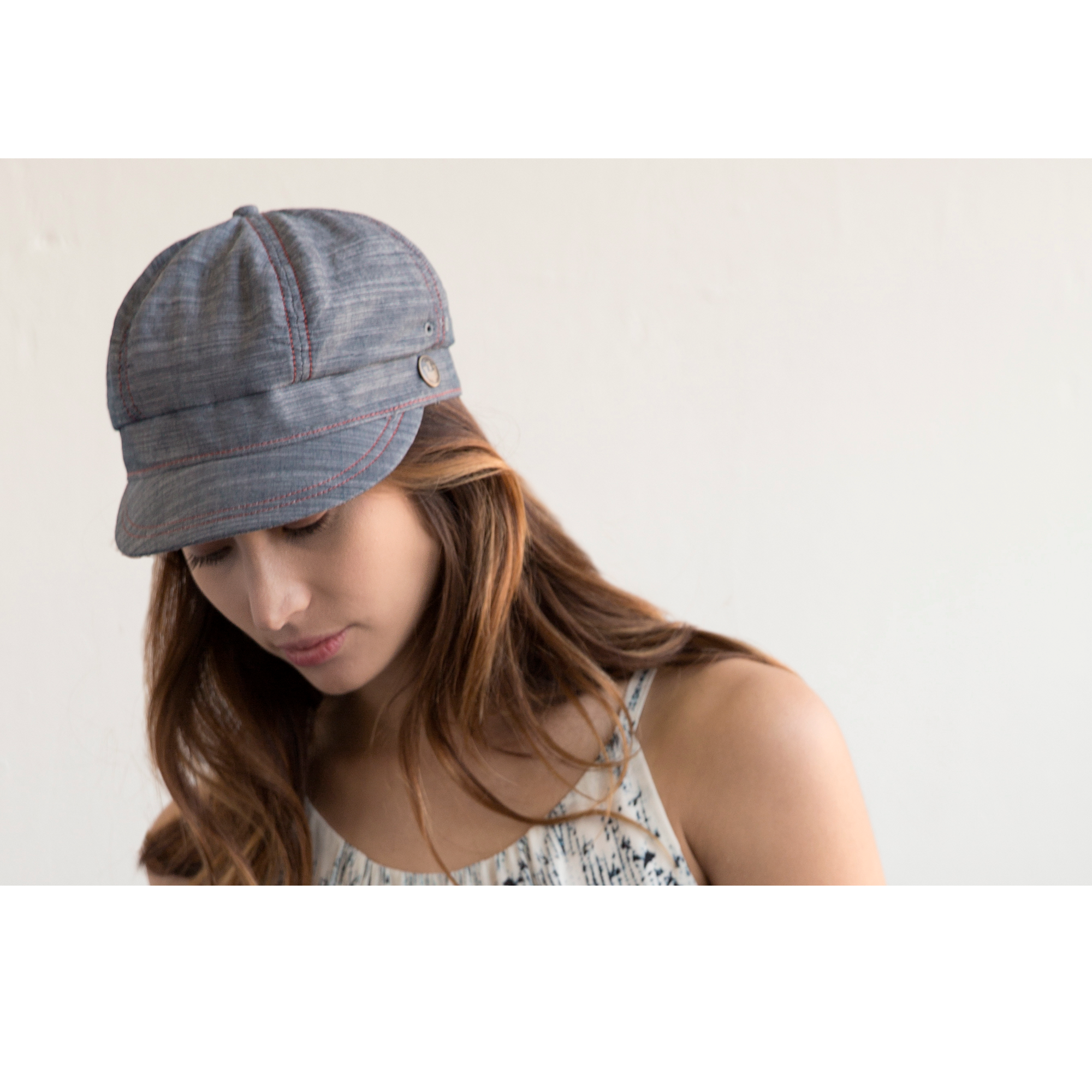 Goorin Bros. Flower Fields Blue Schoolboy womens styling