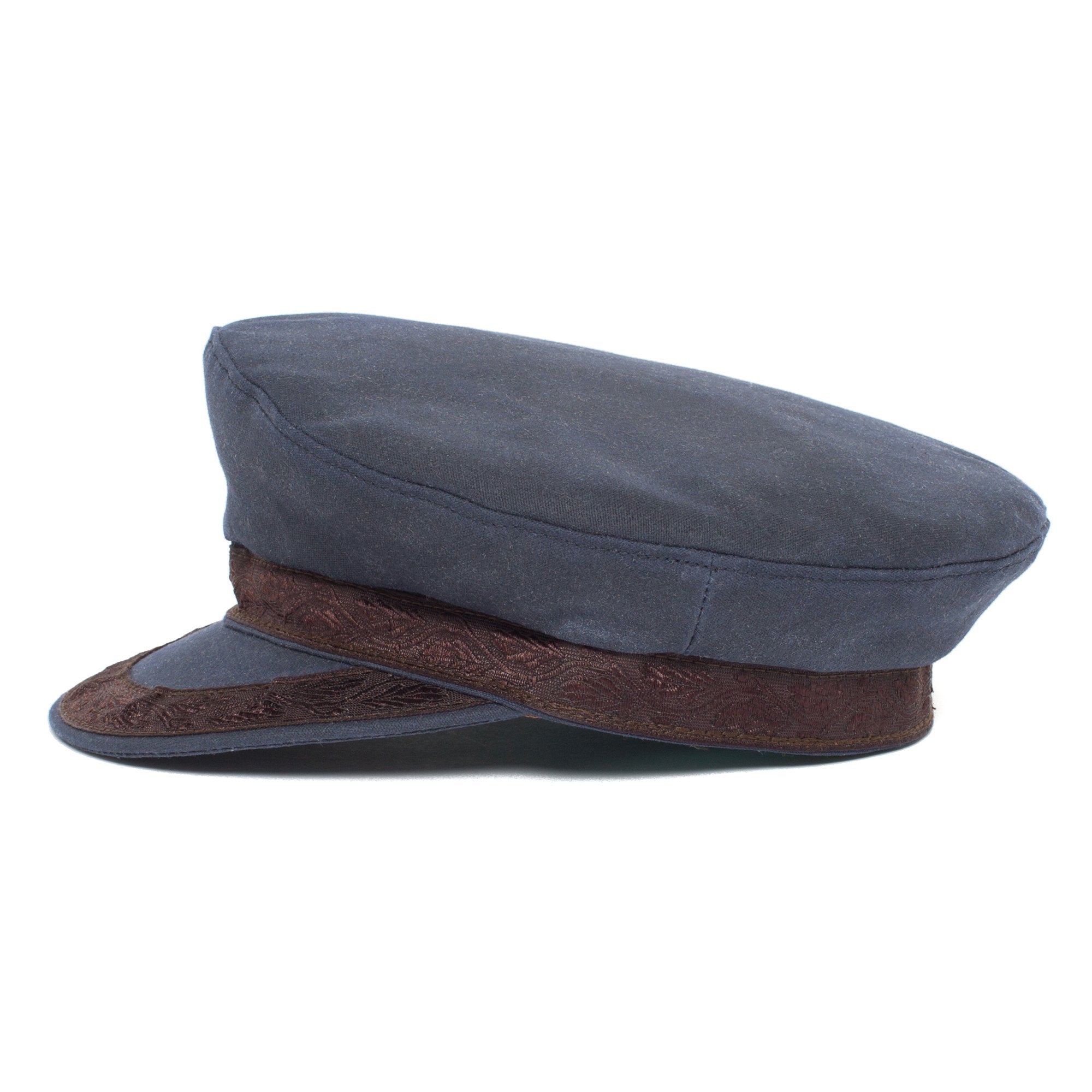 Goorin Bros. artemis cotton greek fisherman Navy side view