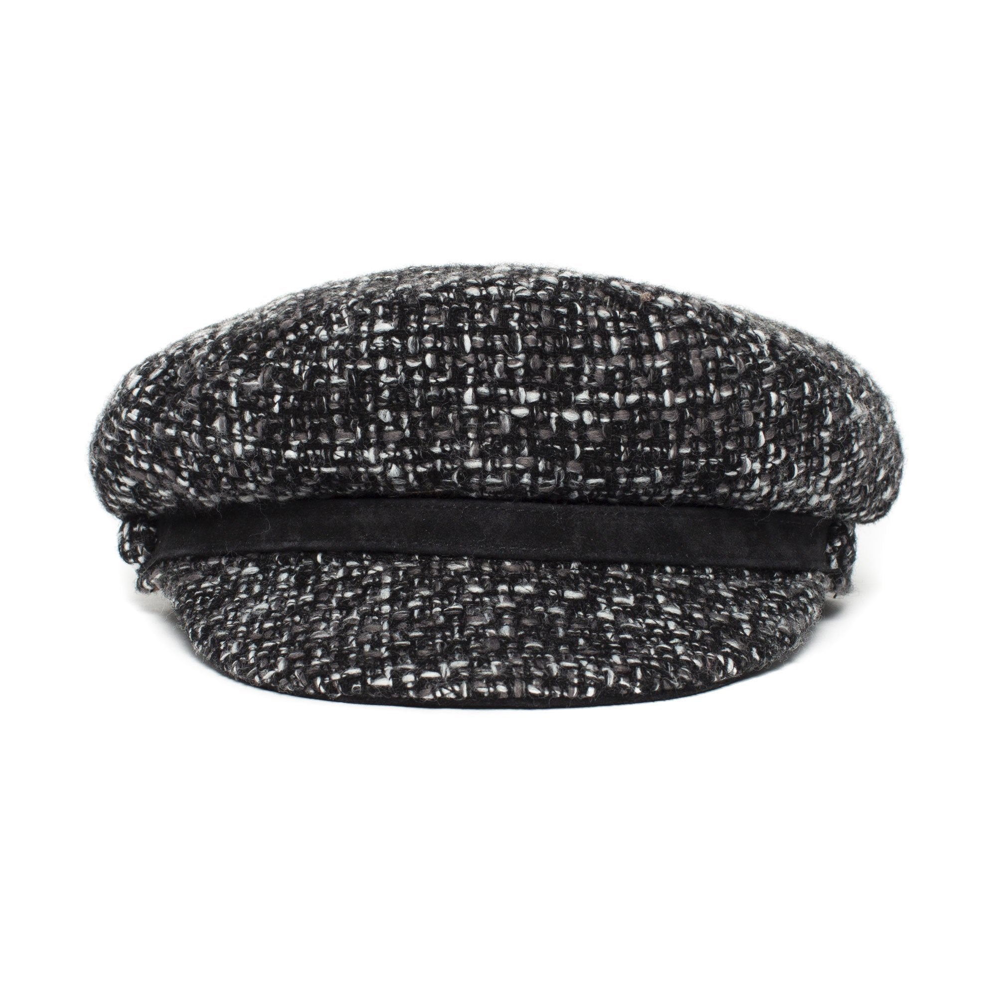 Goorin Bros. aspen wool greek fisherman Black front view